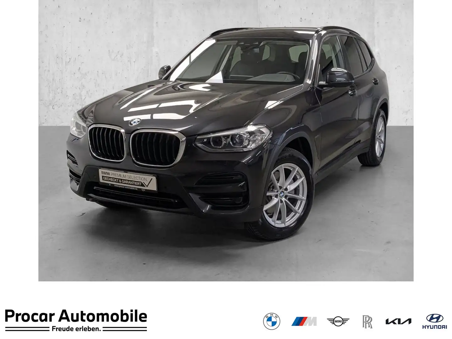 BMW X3 xDrive20i AHK Live Prof PDC DAB LED Lordose Shz Gris - 1