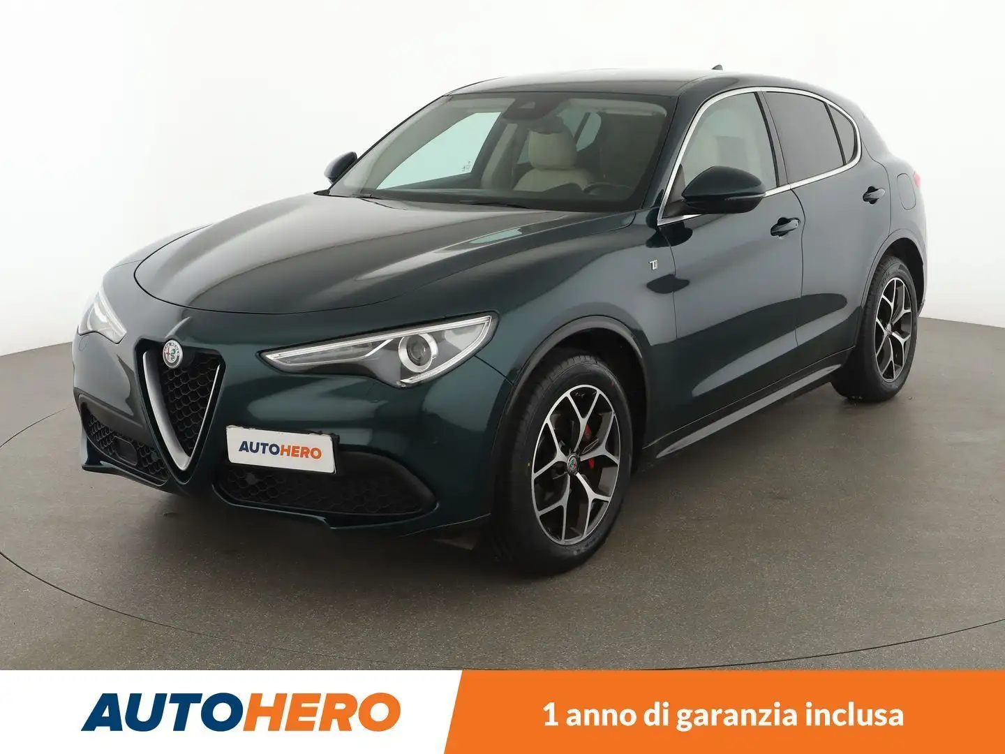 Alfa Romeo Stelvio 2.0 Turbo Ti 280 CV AT8  Q4 Verde - 1