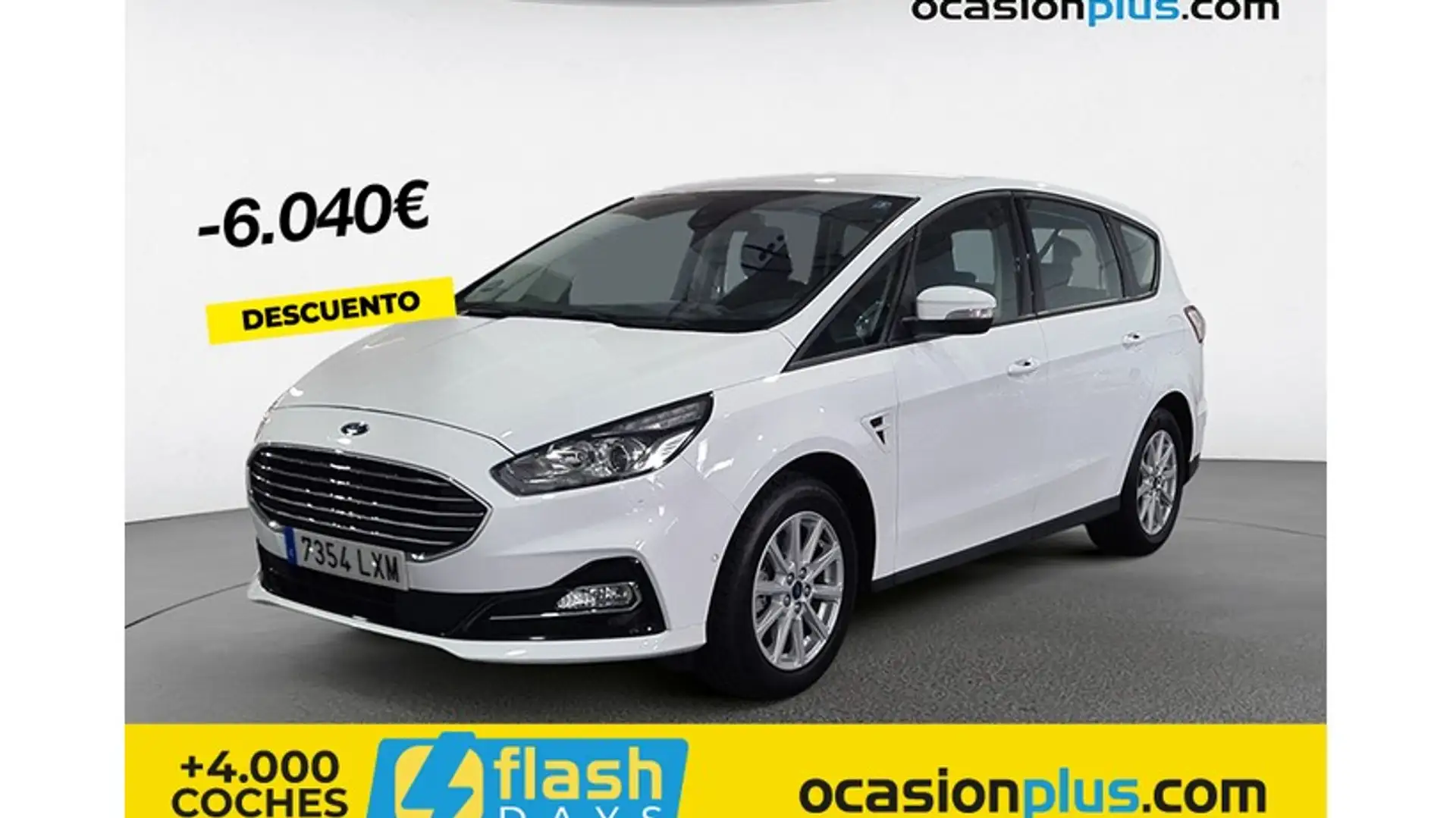 Ford S-Max 2.5 Duratec FHEV Trend Aut. 190 Blanco - 1