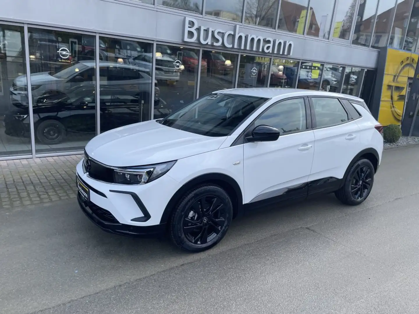 Opel Grandland 1.2 DI Hybrid 48 V Automatik GS Wit - 1