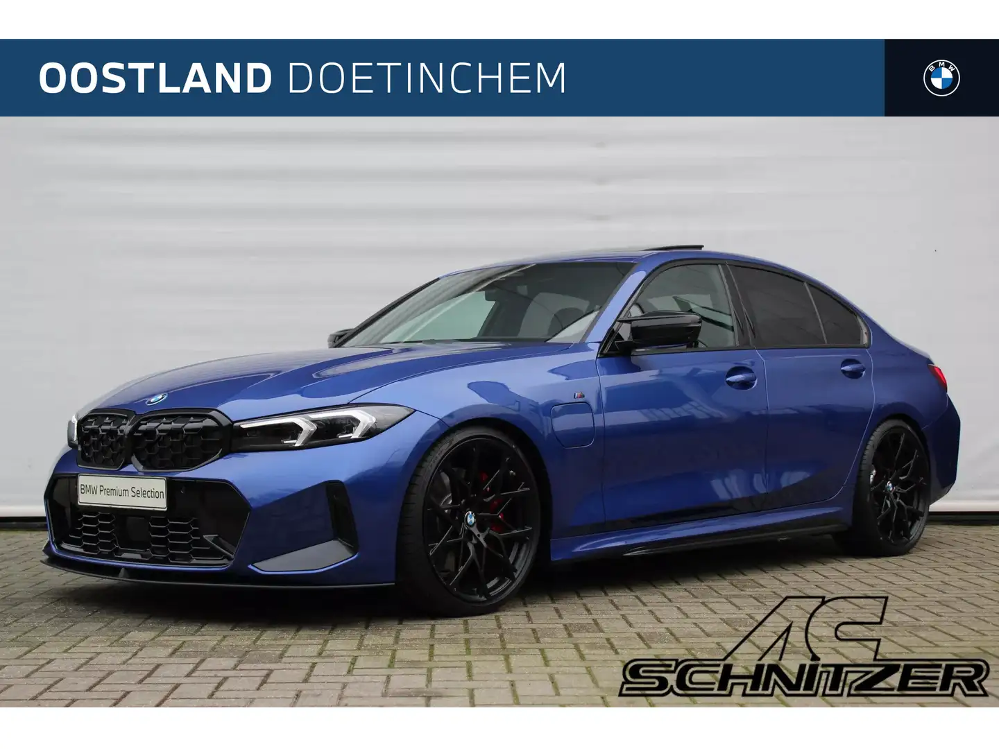 BMW 330 3 Serie 330e High Executive M Sport Automaat / Sch Bleu - 1