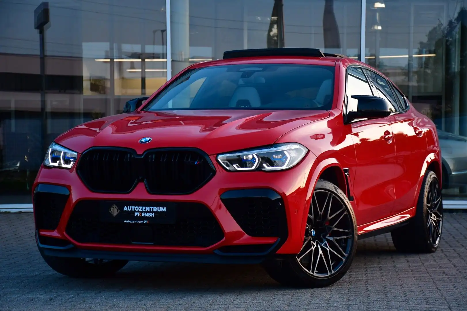 BMW X6 M Competition B&W SKY Lounge LASER  2x TV Rouge - 1