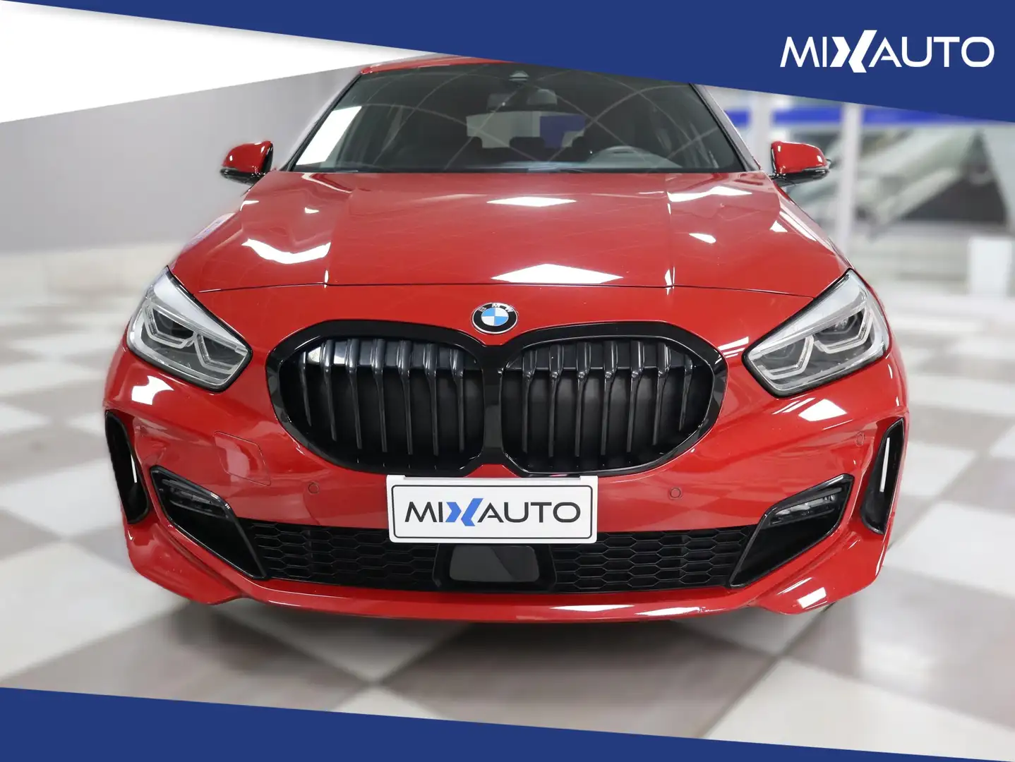 BMW 118 i Msport 140CV AUTO Rouge - 2