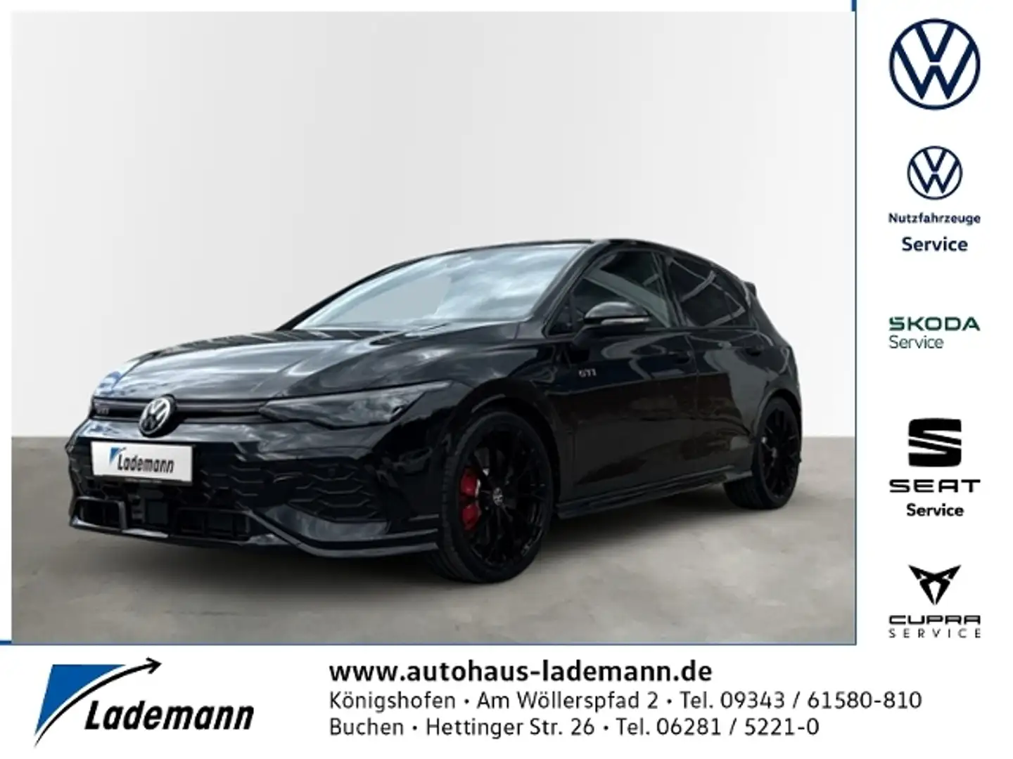 Volkswagen Golf GTI Clubsport 2.0 TSI FACELIFT HK+RFK+NAVI+ Zwart - 1