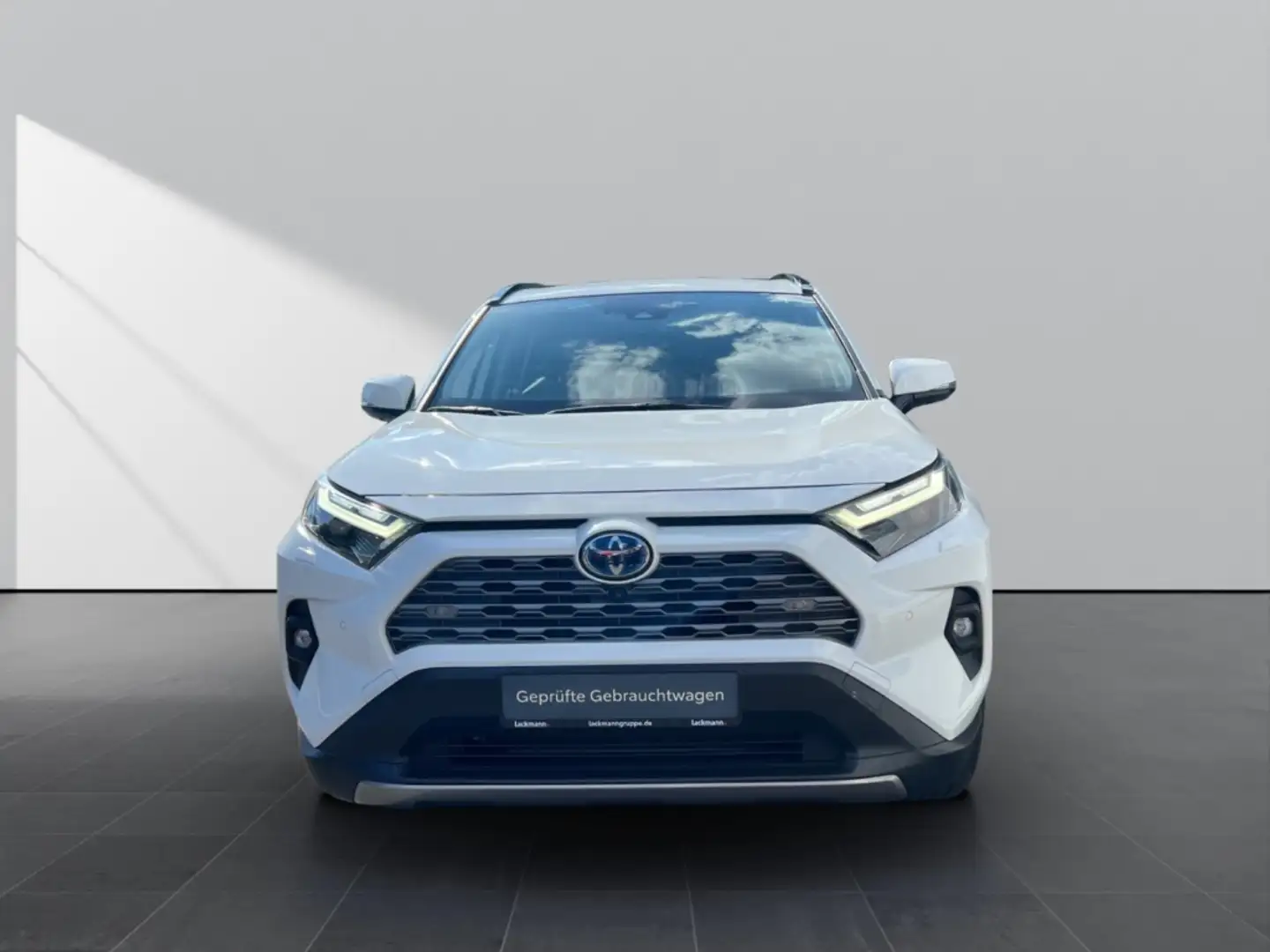 Toyota RAV 4 2,5 Hybrid 4x4 Lounge*NAVI*AHK*Leder* Bianco - 2