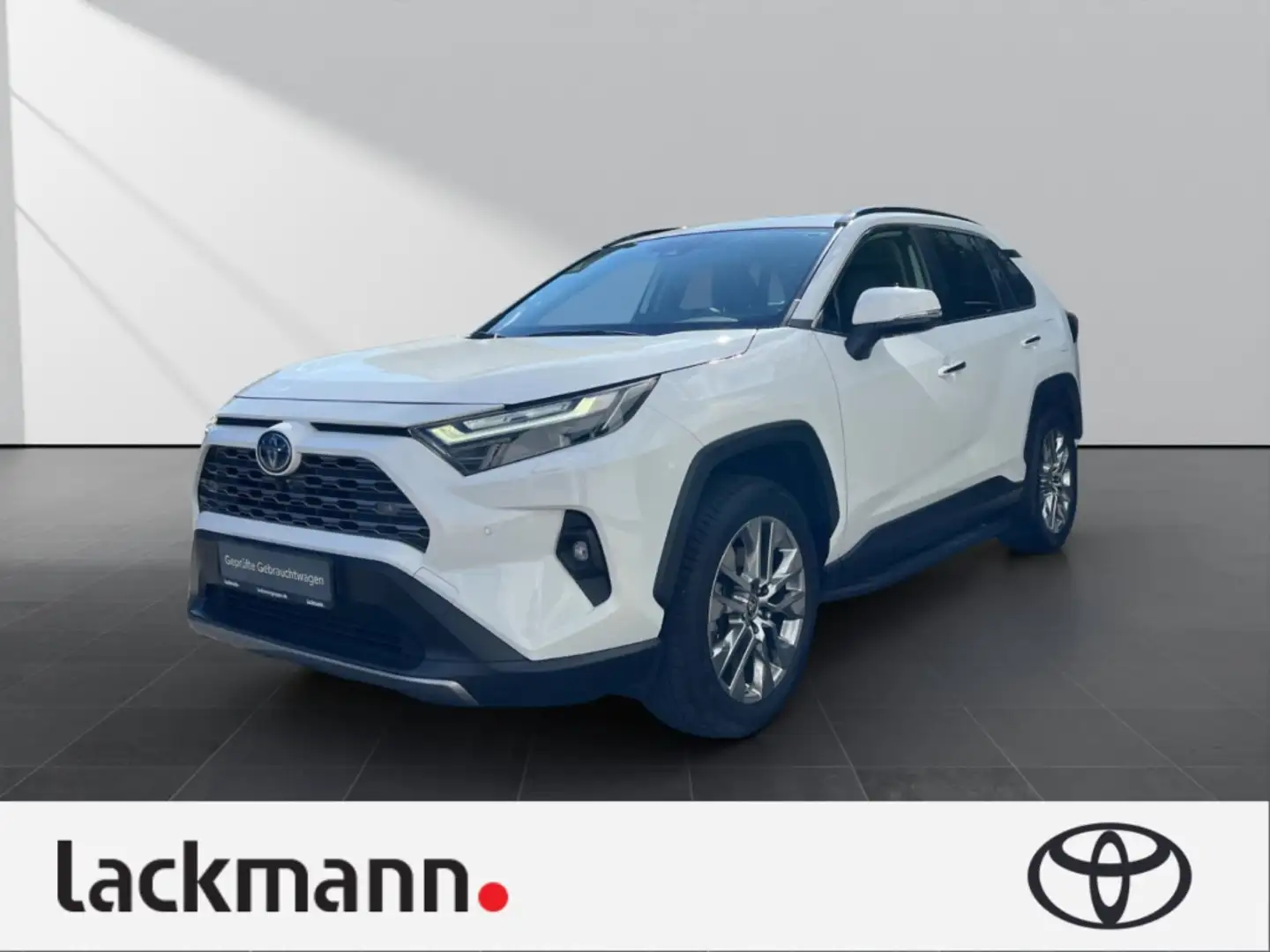 Toyota RAV 4 2,5 Hybrid 4x4 Lounge*NAVI*AHK*Leder* Bianco - 1
