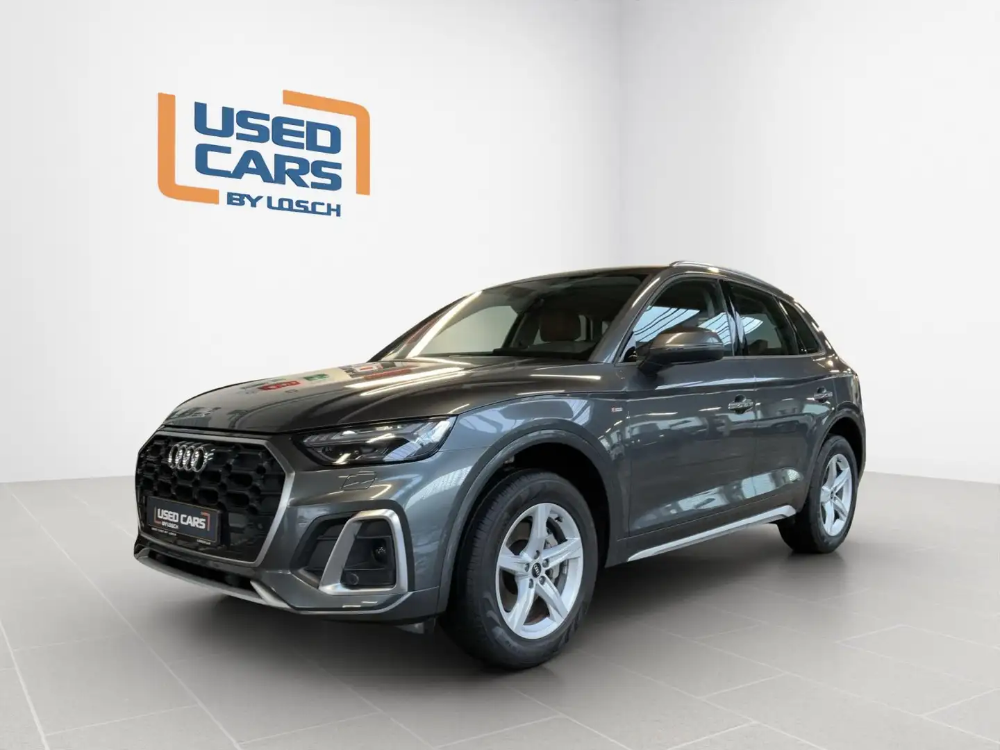 Audi Q5 S-Line+40TDI+Quattro+S-Tronic Gris - 1