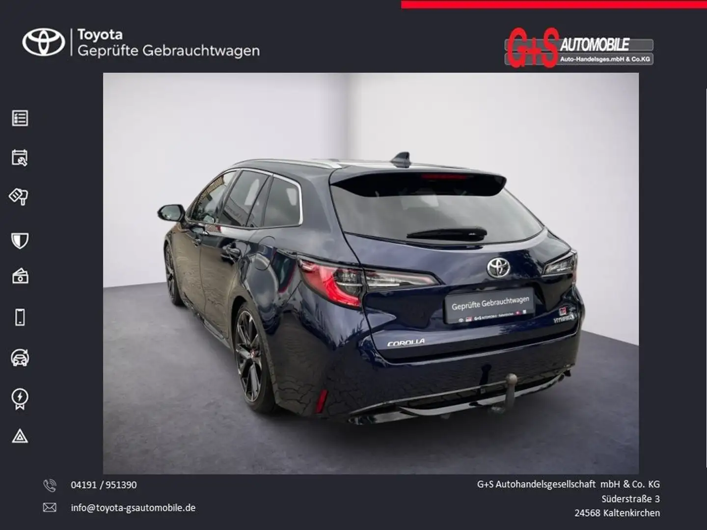 Toyota Corolla 2.0 Hybrid Touring Sports GR Sport Blau - 2