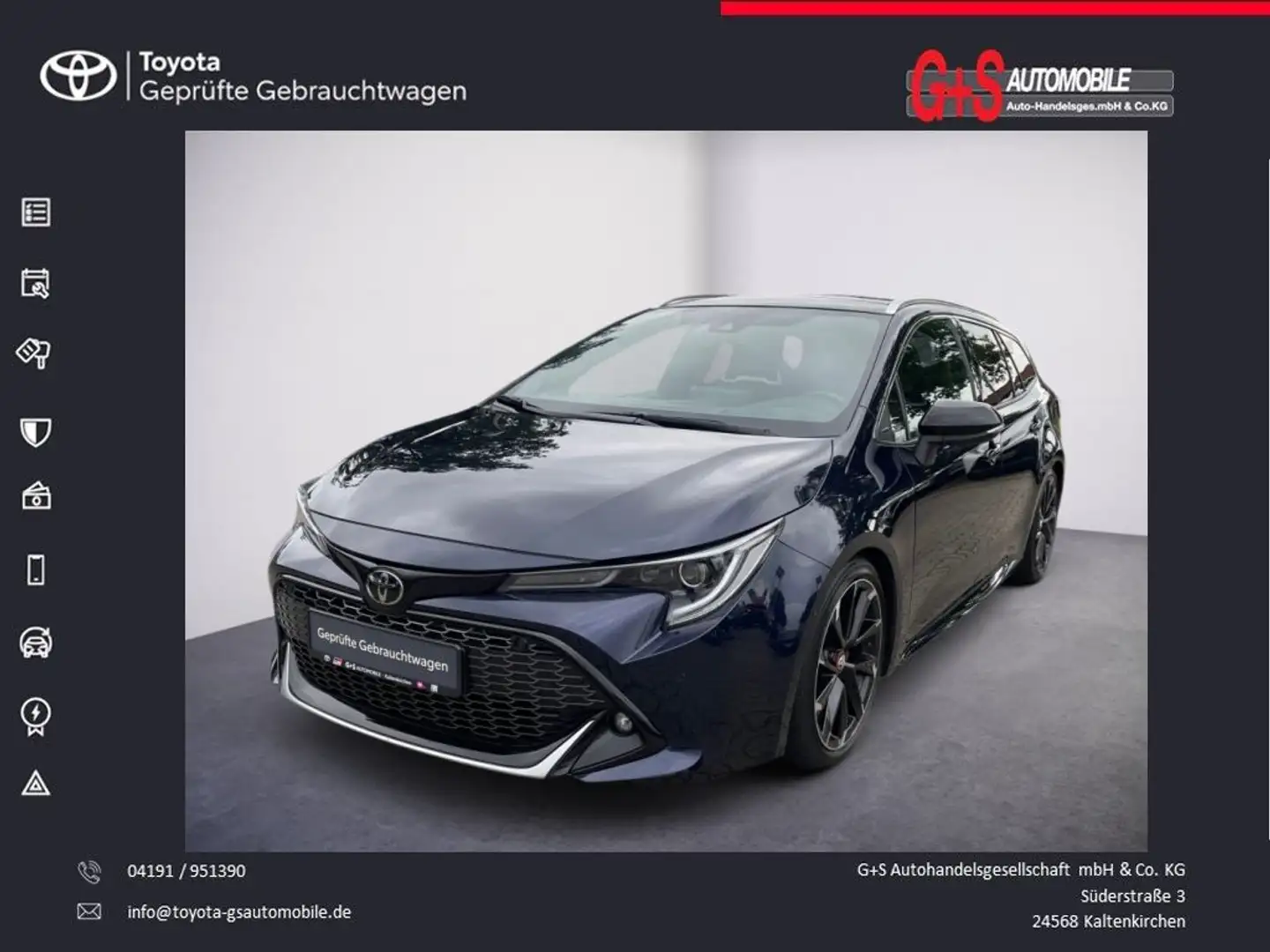 Toyota Corolla 2.0 Hybrid Touring Sports GR Sport Blau - 1