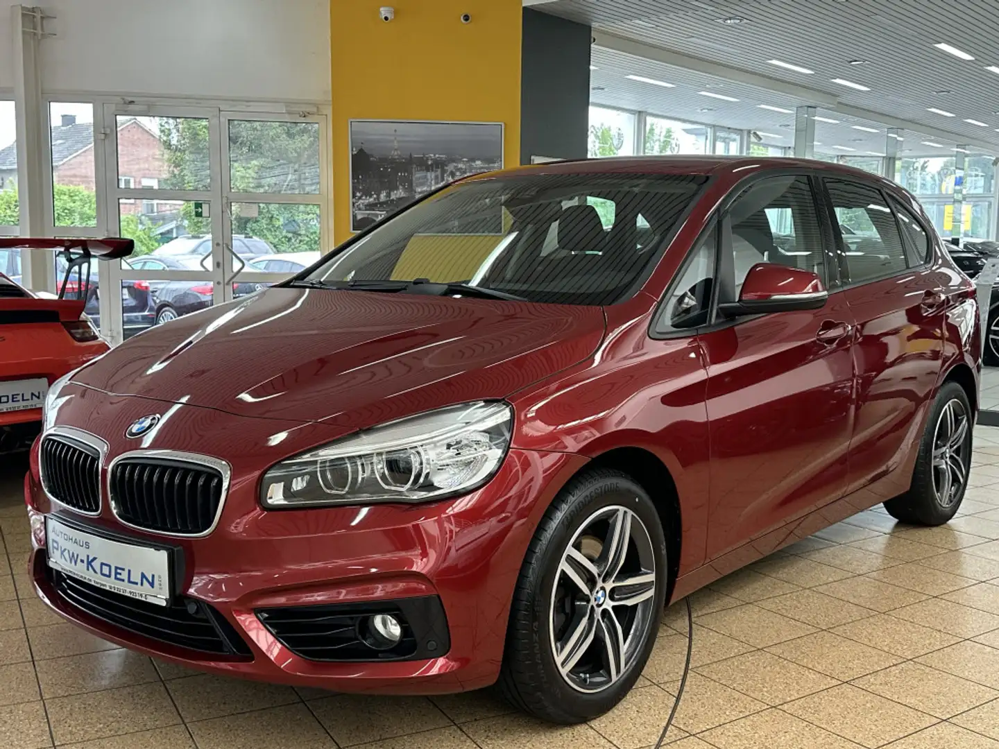 BMW 218 d SPORT-LiNE *NAVi*LED*PDC* Rot - 1