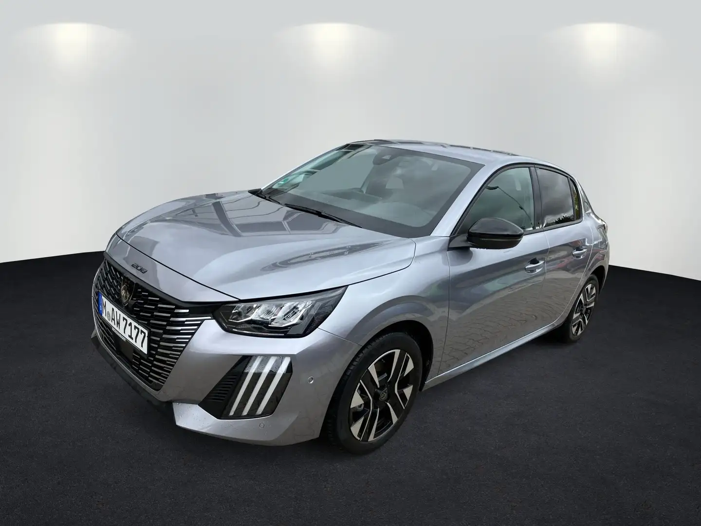 Peugeot 208 1.2 100 Allure ACC+LED+SHZ+360+Kam+KeyLess Grau - 2