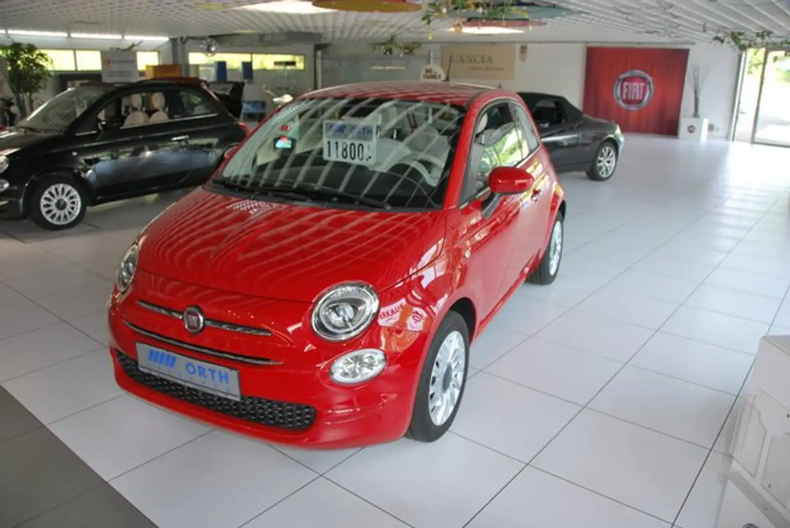 Fiat 500 Lounge Rood - 2