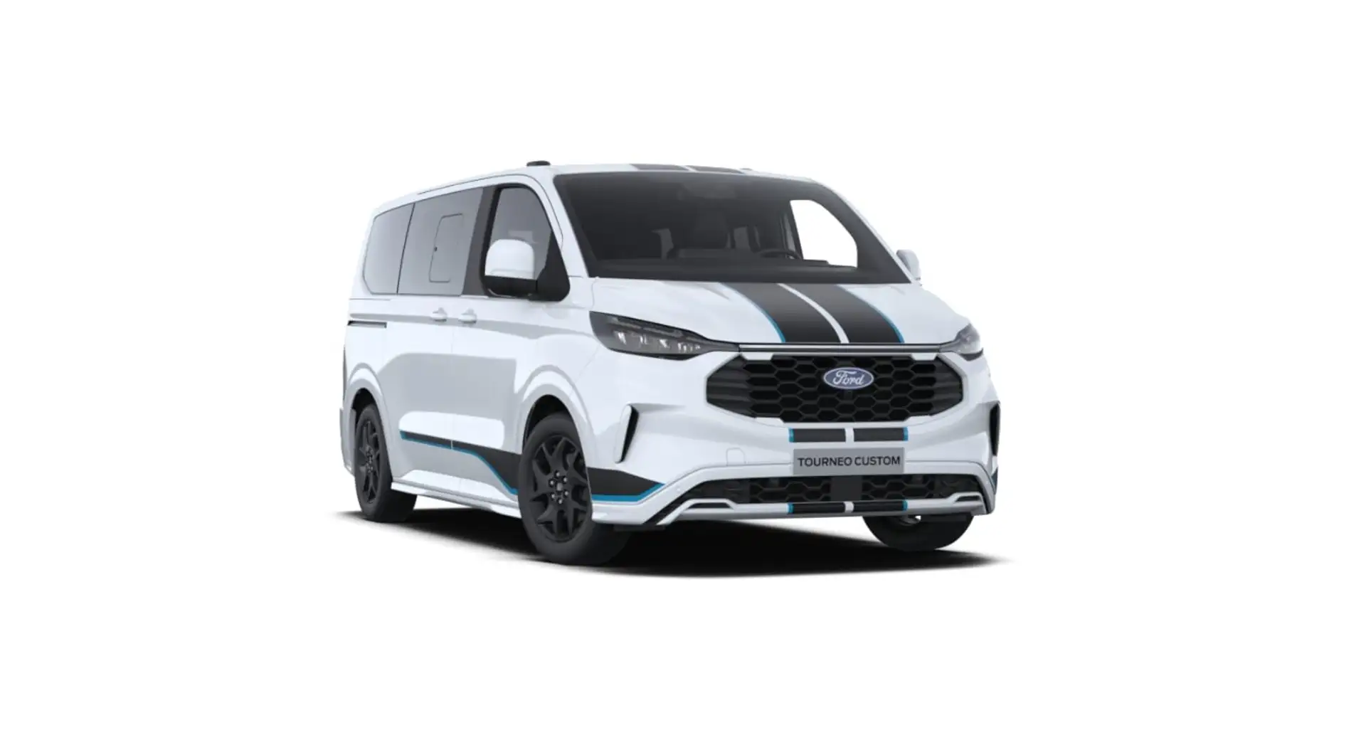 Ford Tourneo Custom E- Sport *NEUES MODELL* AHK*LED*B&O*CAM* Weiß - 2