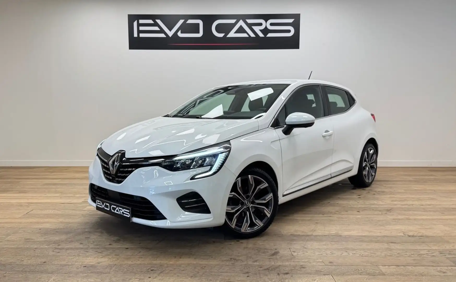 Renault Clio V 1.0 TCE 100 ch Intens / Caméra 360° / Grand écran / CarPlay ... Blanco - 1