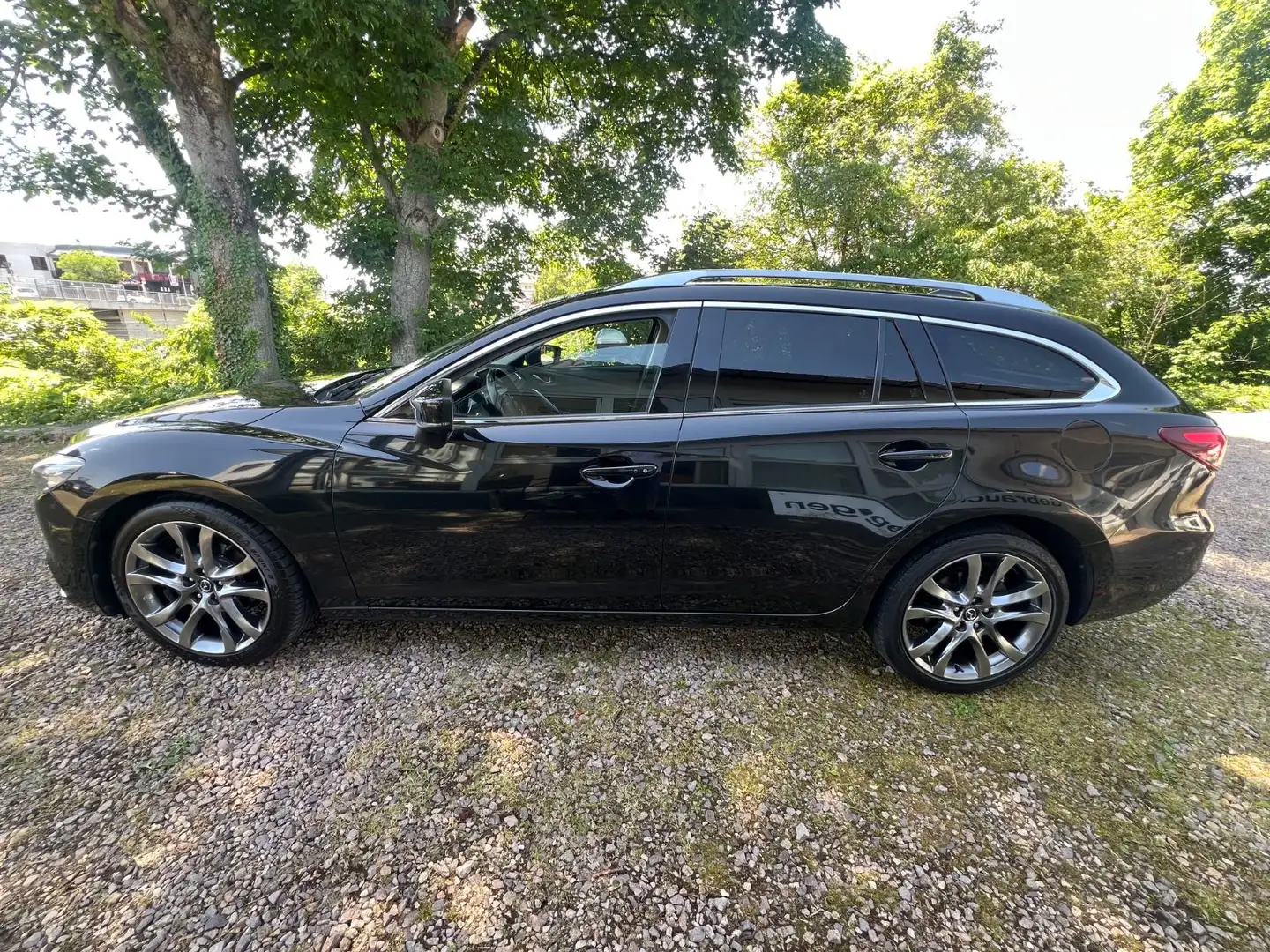 Mazda 6 Kombi Sports-Line LED NAVI STANDHEIZUNG Чорний - 2