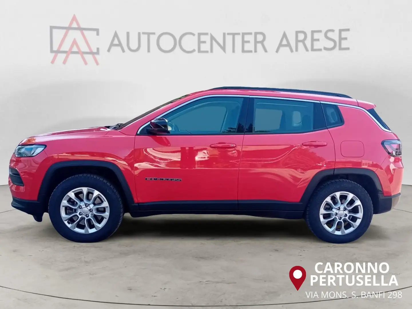 Jeep Compass 1.3 Turbo T4 190 CV PHEV AT6 4xe Business Rouge - 2