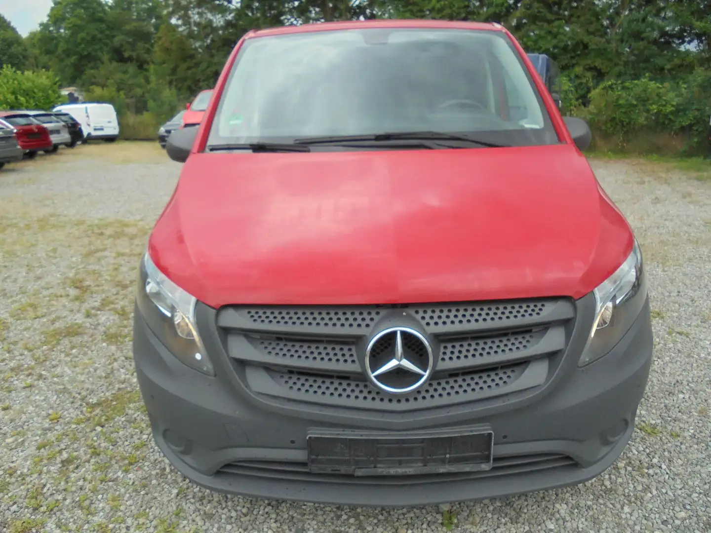Mercedes-Benz Vito 111 CDI 1.6 Kasten Kompakt AHK möglich L1H1 Czerwony - 2