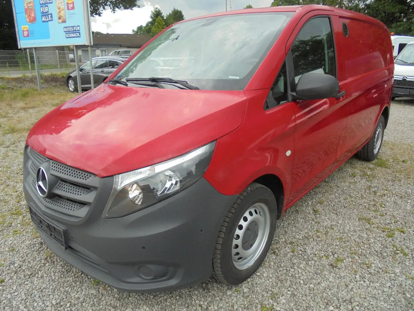 Mercedes-Benz Vito 111 CDI 1.6 Kasten Kompakt AHK möglich L1H1 Czerwony - 1