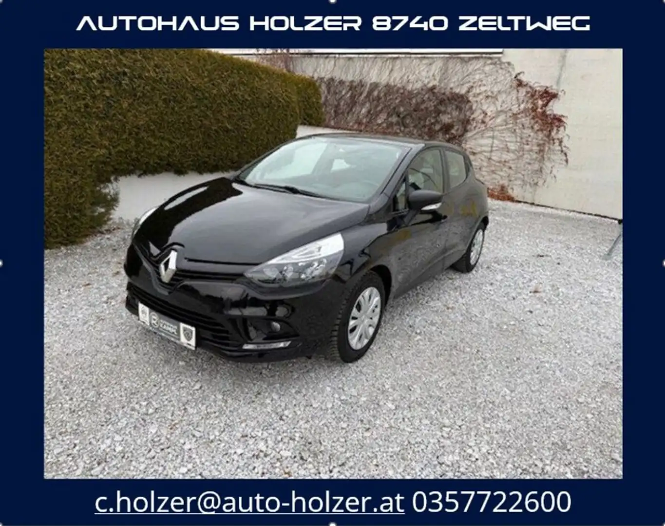 Renault Clio Life TCe 75 Schwarz - 1