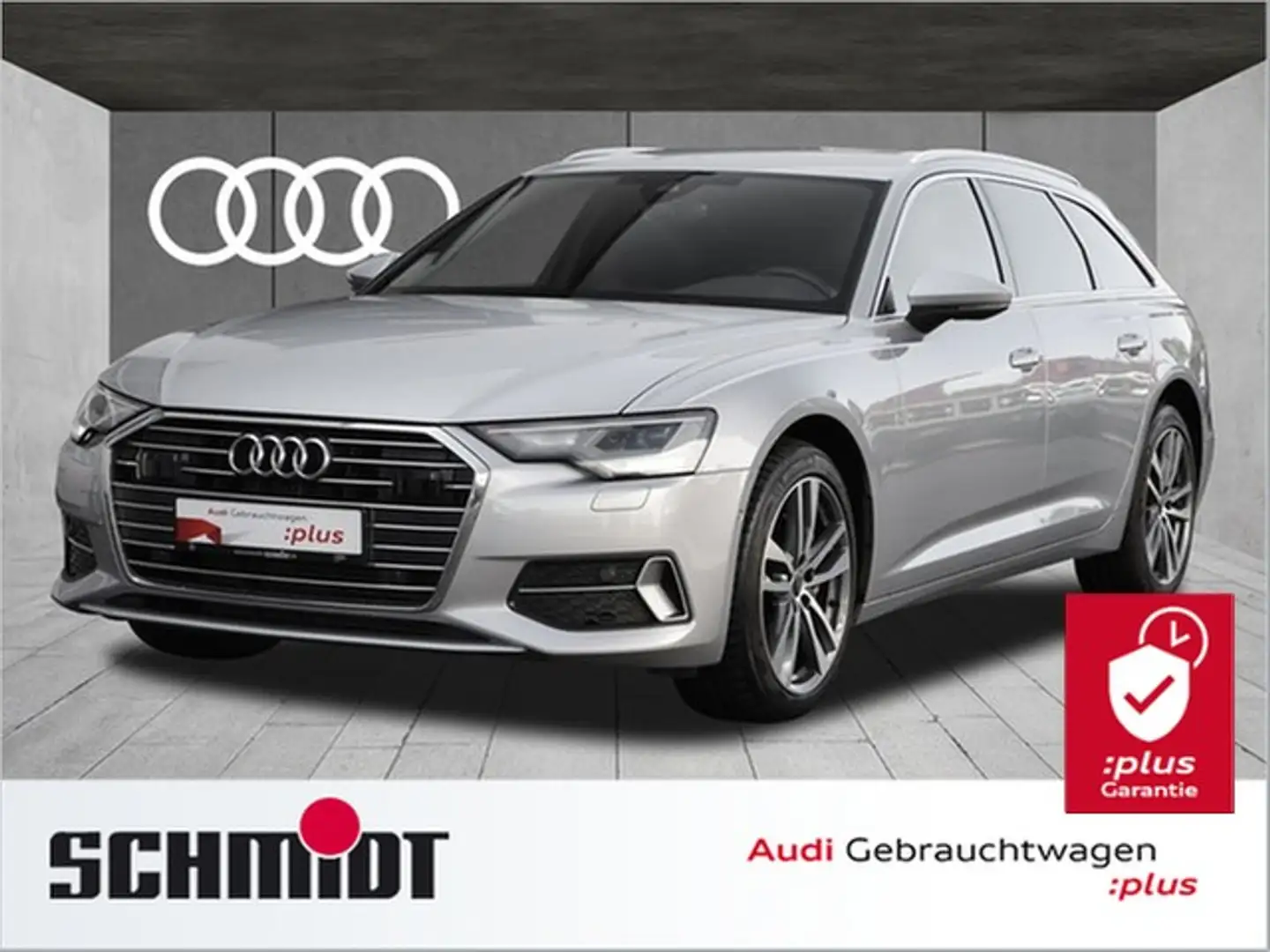 Audi A6 Avant 45 TFSI Sport Leder ACC Businessp. LM19 K... Zilver - 1