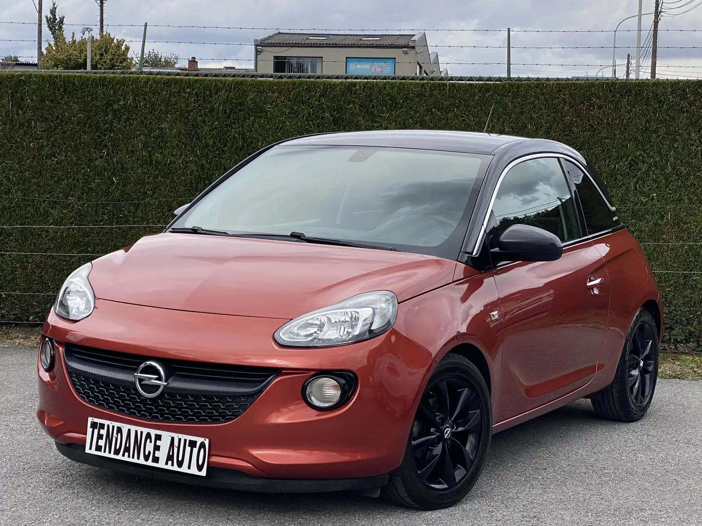 Opel Adam 1.2i Black Edition ! Rouge - 1