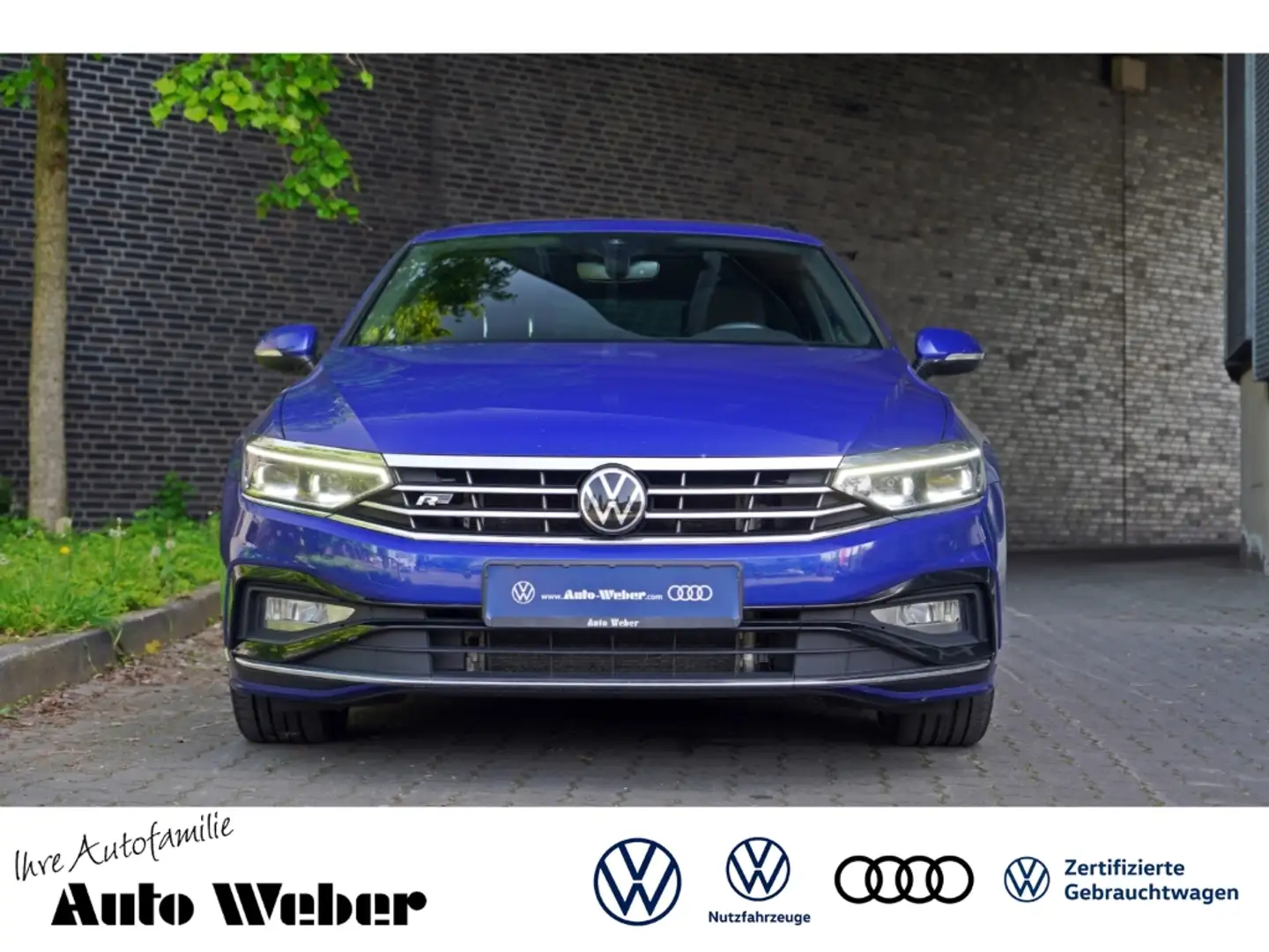 Volkswagen Passat Variant 2.0TDI DSG R-Line IQ-Light Navi Pano Blu/Azzurro - 1