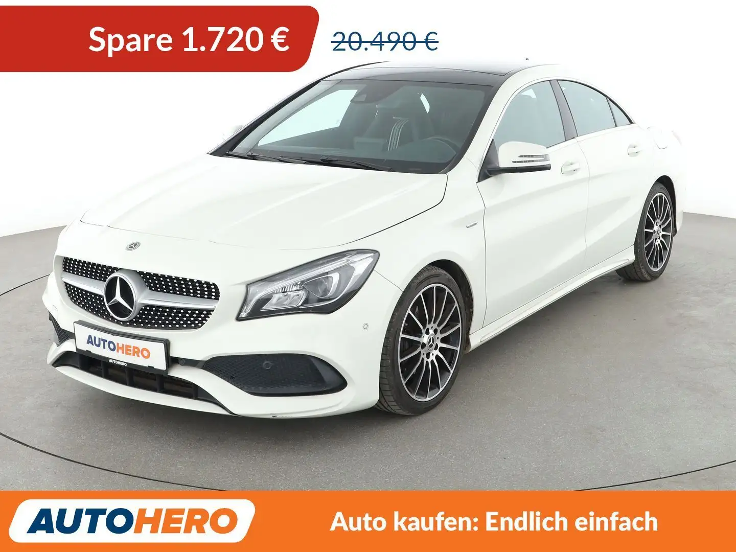 Mercedes-Benz CLA 180 CLA 180 AMG Line *NAVI*LED*TEMPO*PANO*PDC* Weiß - 1