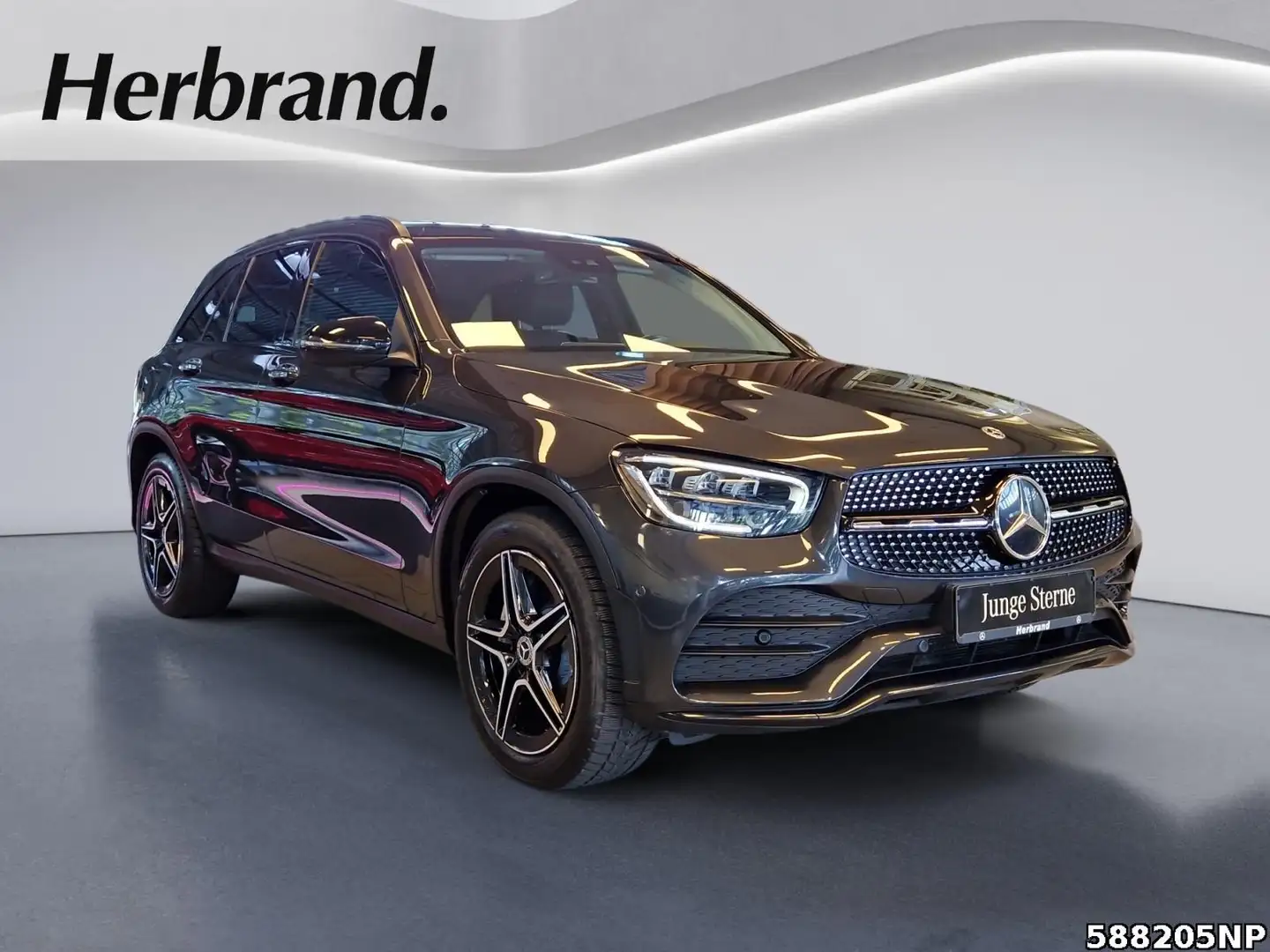 Mercedes-Benz GLC 220 d 4M AMG Night Kamera AHK CarPlay 19"-LM Grau - 2