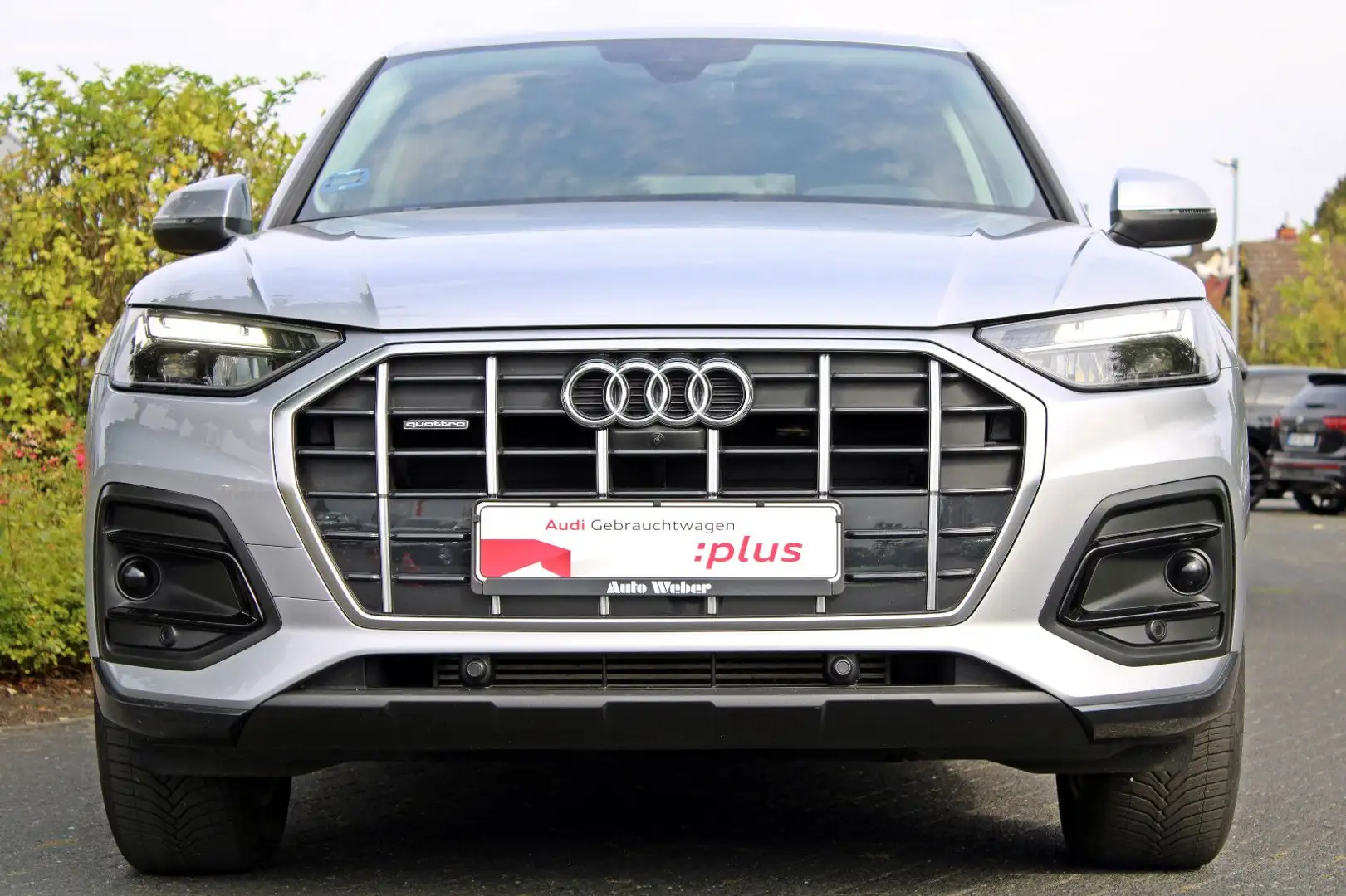 Audi Q5 Sportback 45TFSI qu AHK 360° PARKEN VC TOUR Silber - 2