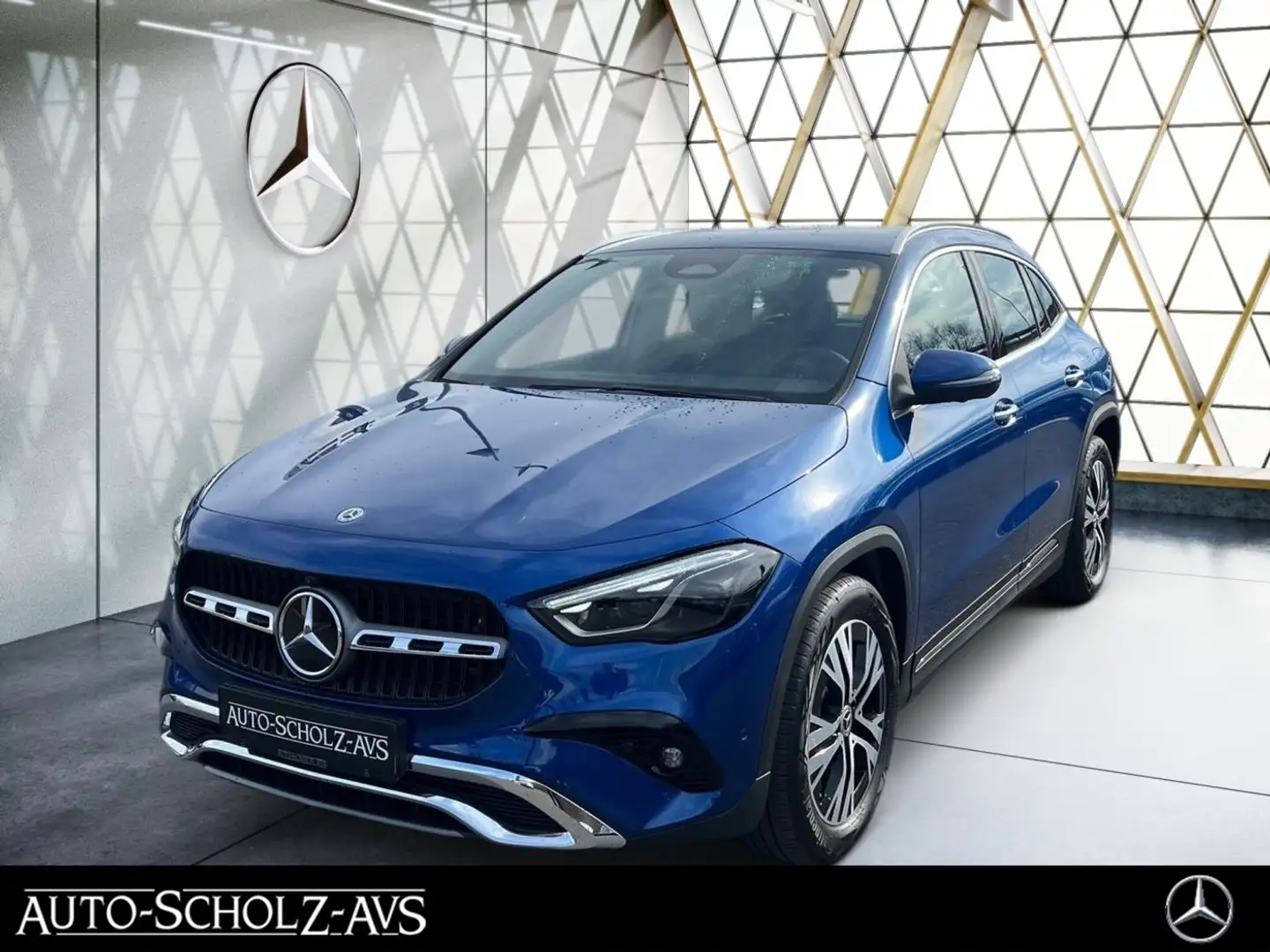 Mercedes-Benz GLA 220 d 4MATIC Edition Progressive AHK*360°KAM Bleu - 1