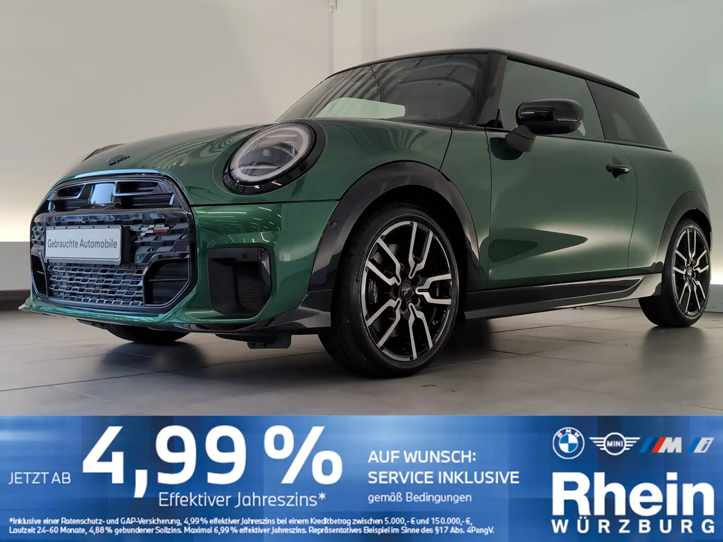 MINI Cooper S 3-Türer H&K/HUD/Memory Grün - 1