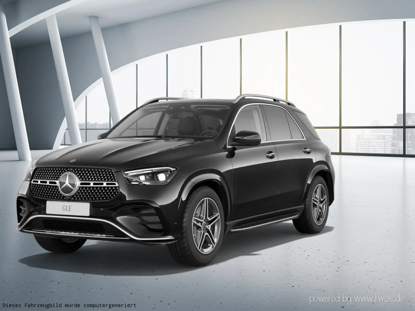 Mercedes-Benz GLE 450 GLE 450 4M AMG Pano DISTRO Standh AHK Burmester® Noir - 2