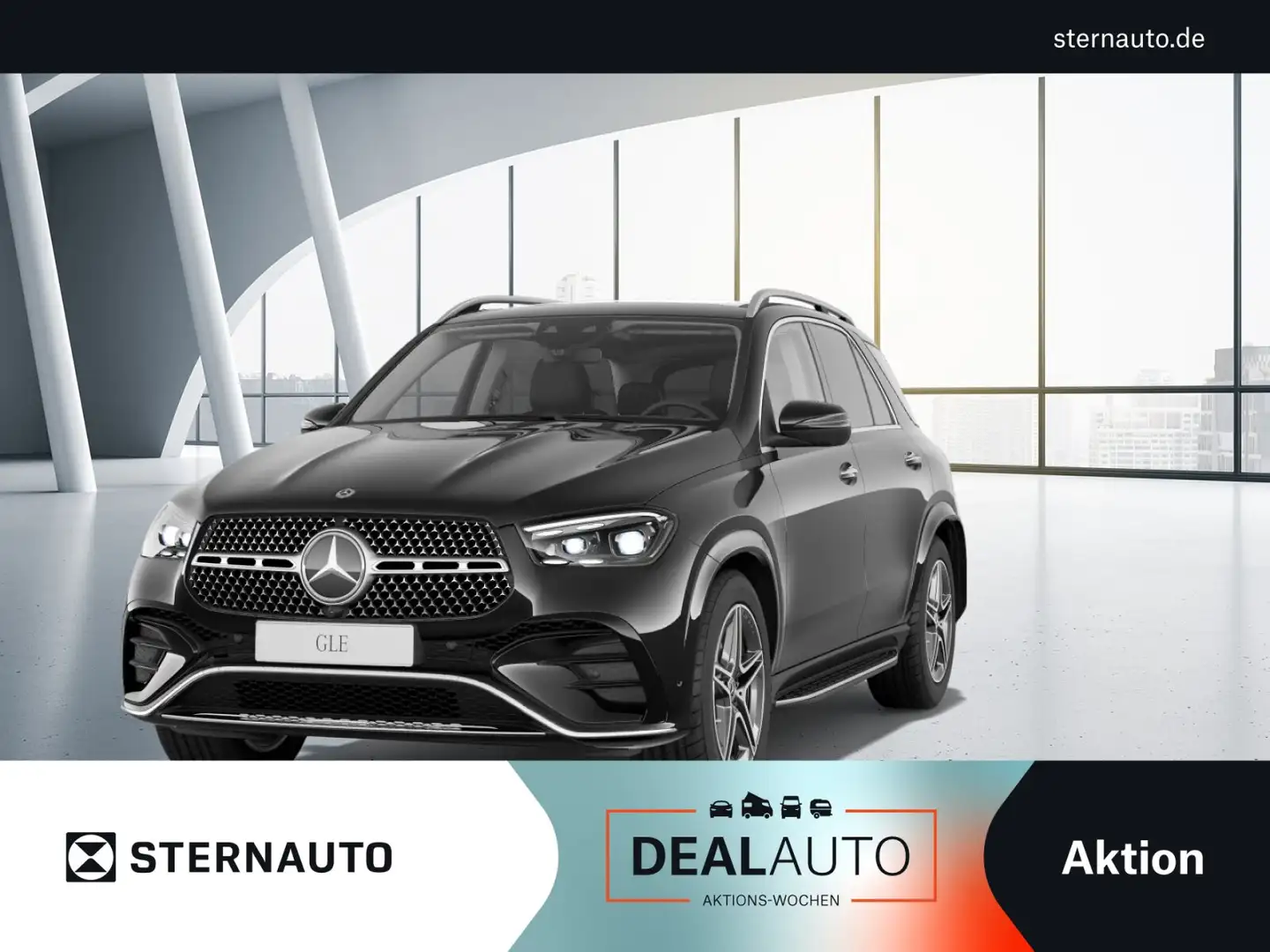 Mercedes-Benz GLE 450 GLE 450 4M AMG Pano DISTRO Standh AHK Burmester® Noir - 1