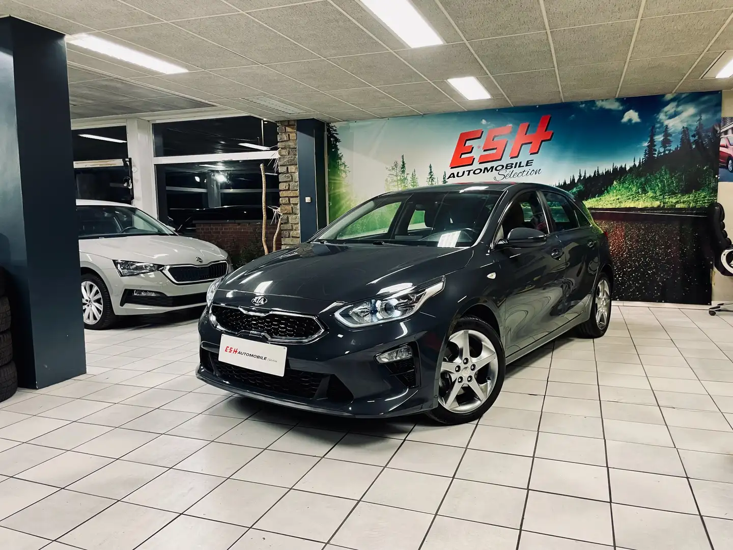 Kia Ceed / cee'd Ceed 1.0 T-GDi Must ISG/LED/GPS/GARANTIE 12 MOIS Gris - 1