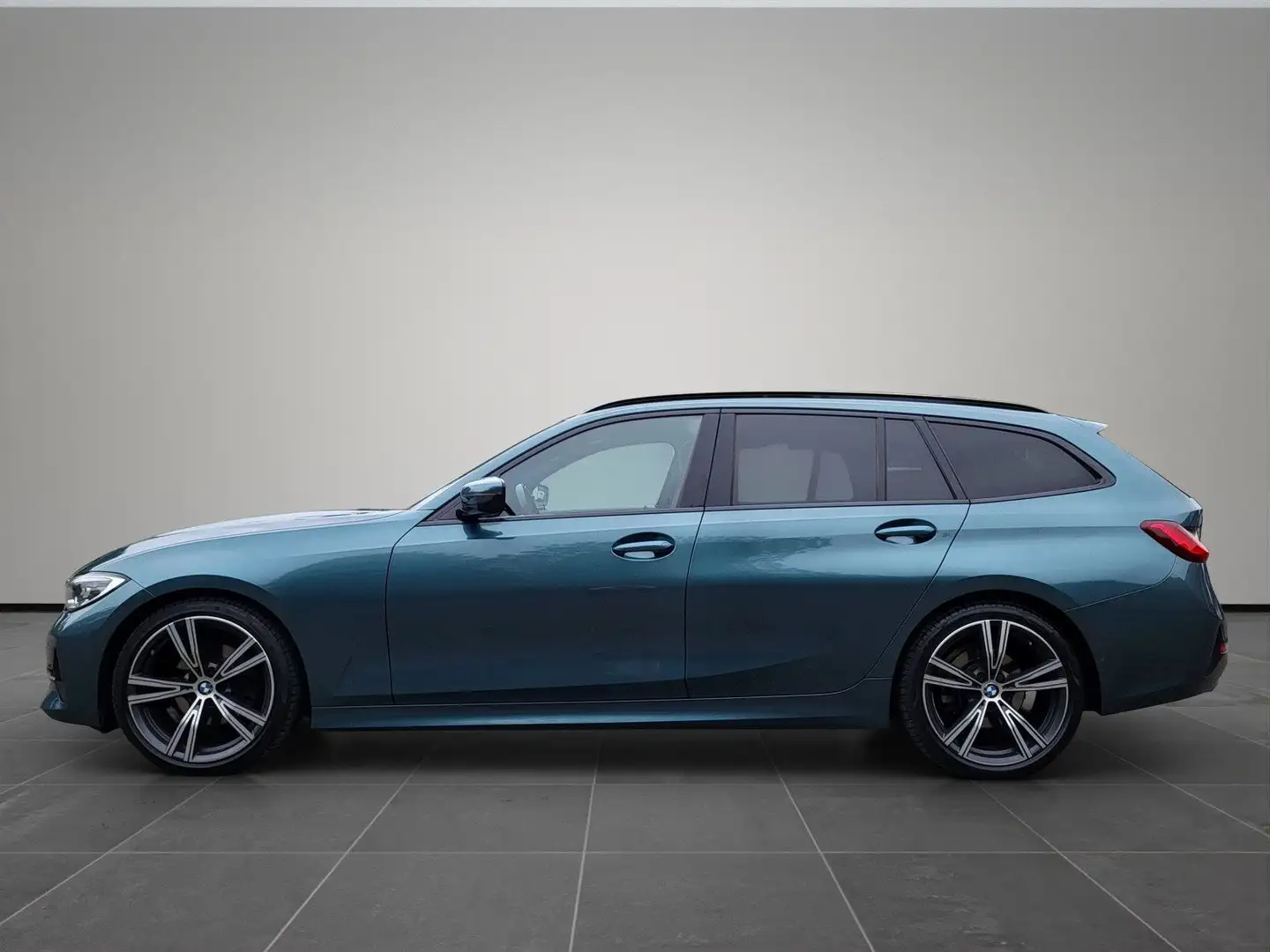 BMW 320 d Touring Sport Line PANO|STDHZ|H&K|AHK|19" Blau - 2