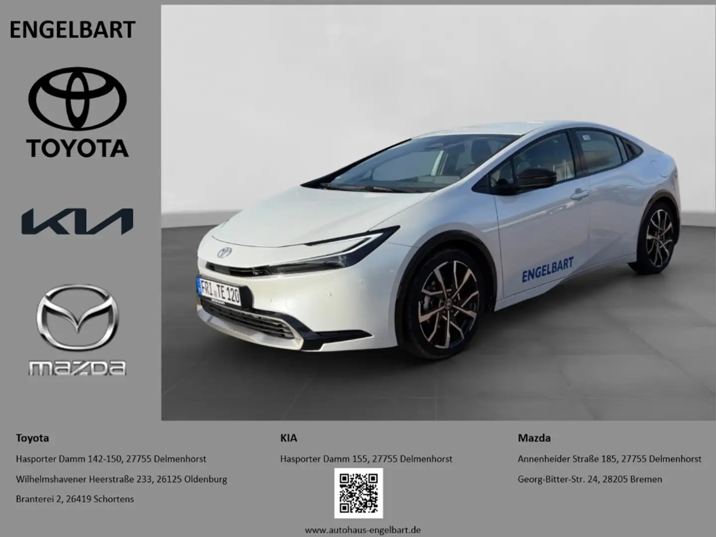 Toyota Prius Plug-in Hybrid Executive 2.0 Navi LED CarPlay Weiß - 1
