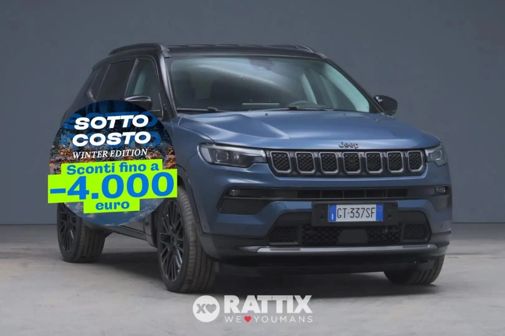 Jeep Compass 1.5 Turbo T4 Mhev 130CV S DCT Niebieski - 1