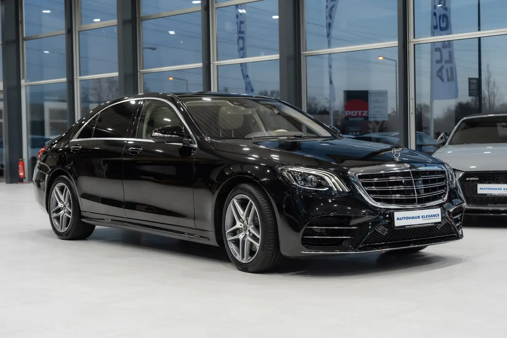 Mercedes-Benz S 450 4Matic L*AMG-LINE*LUFT*HEAD,UP*360*PANO* Noir - 2