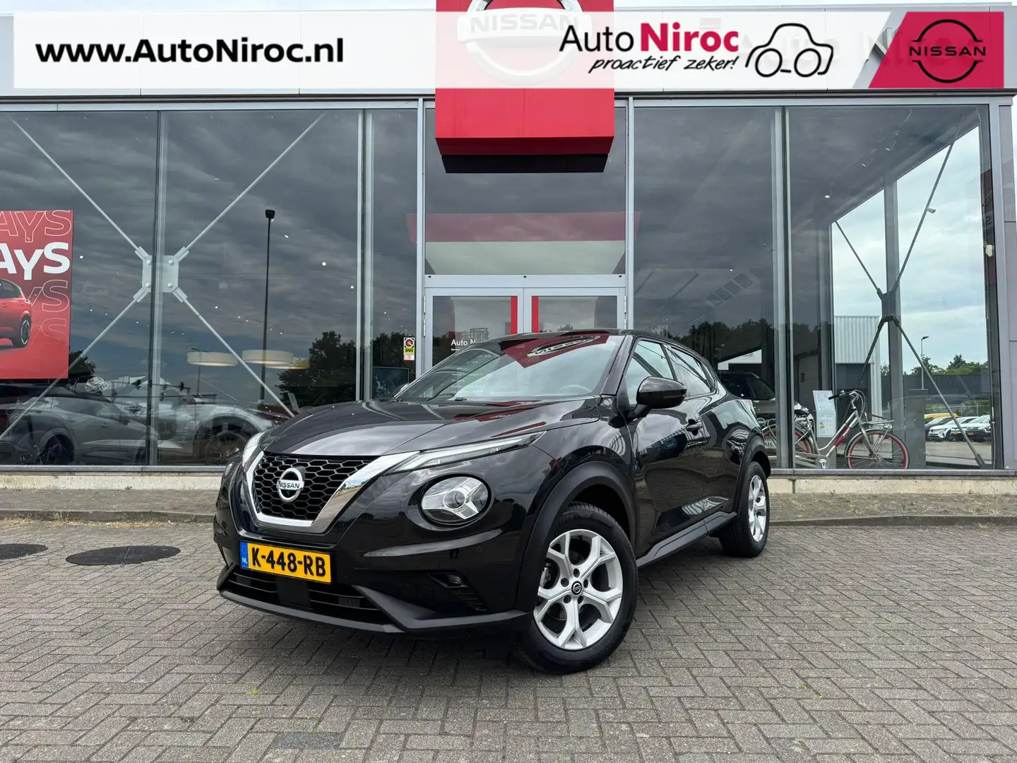 Nissan Juke 1.0 DIG-T N-Connecta | COLD PACK | 360° CAMERA | T Zwart - 1