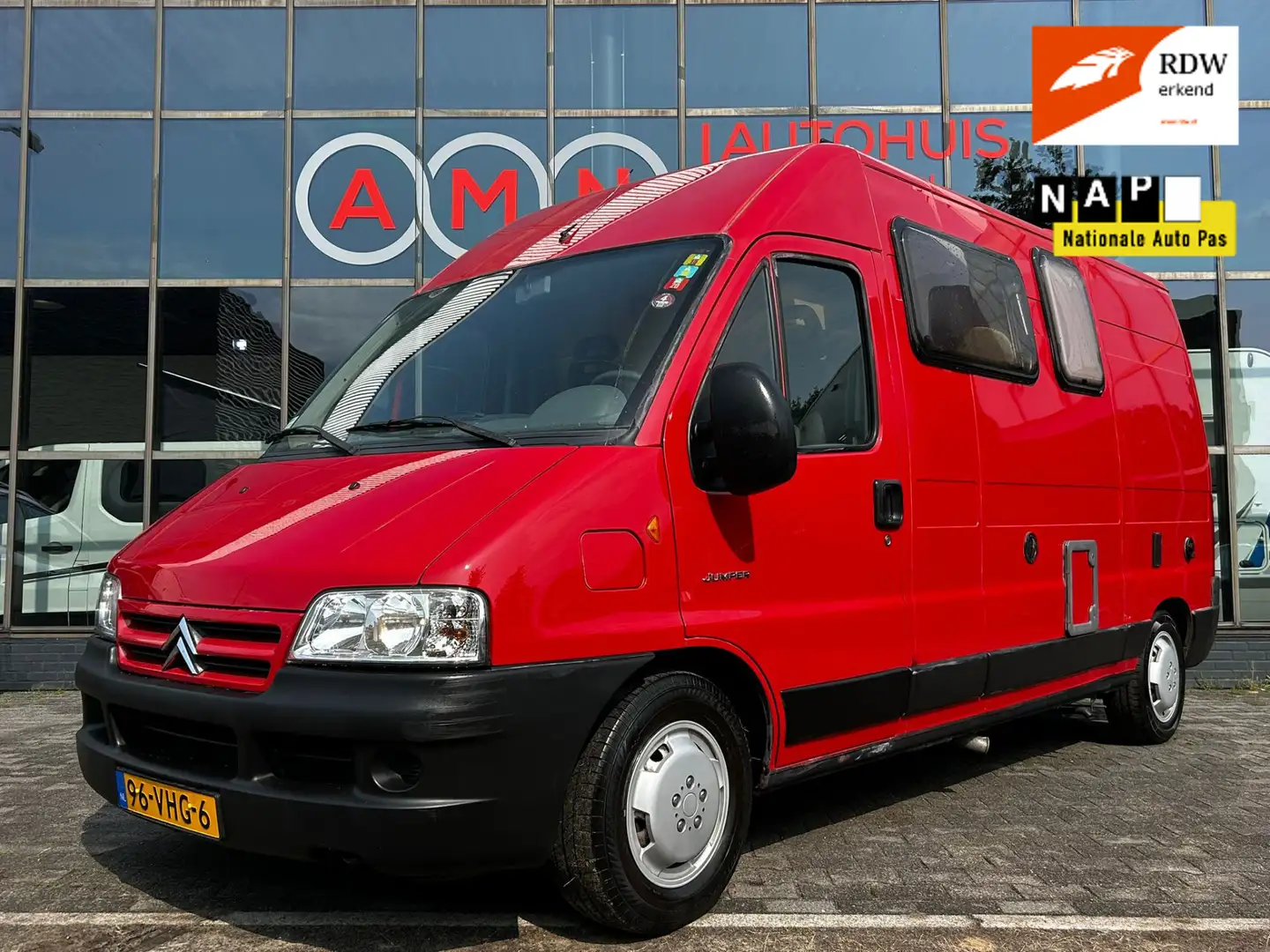 Citroen POSSL 2.8JTD 130PK Vast bed,Trekhaak Rood - 1