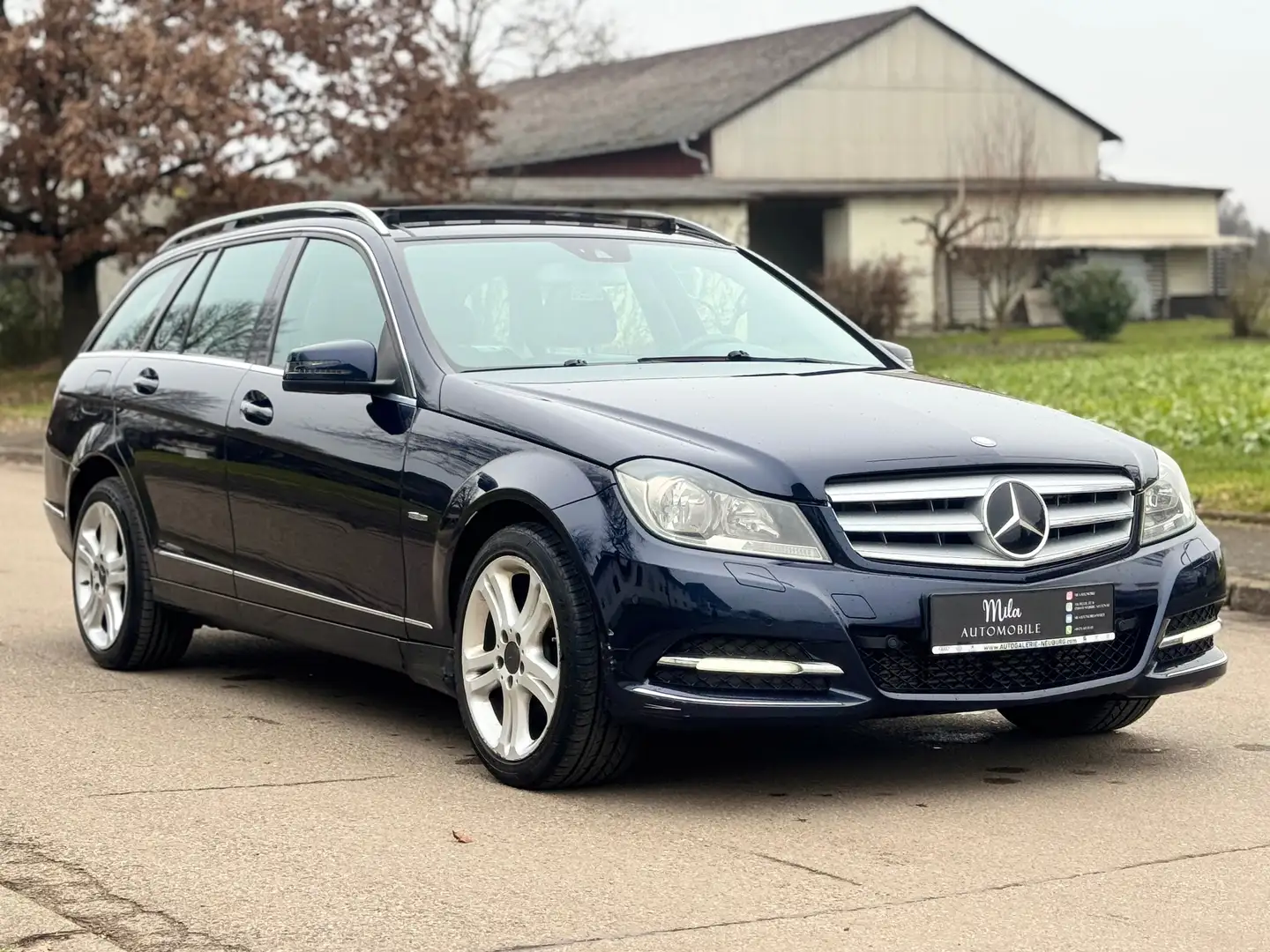 Mercedes-Benz C 220 C 220 T CDI 7G TRONIC AVANTGARDE | PANO | AHK Blau - 2