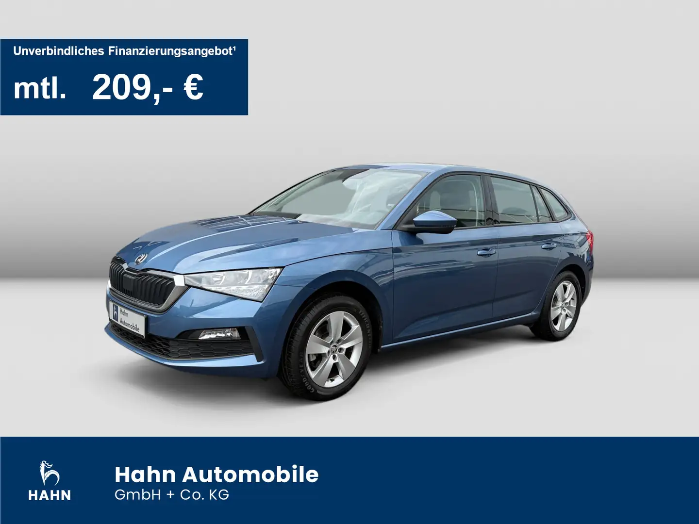 Skoda Scala 1.0TSI Cool Plus LED Sitzh APP PDC Klima Blau - 1