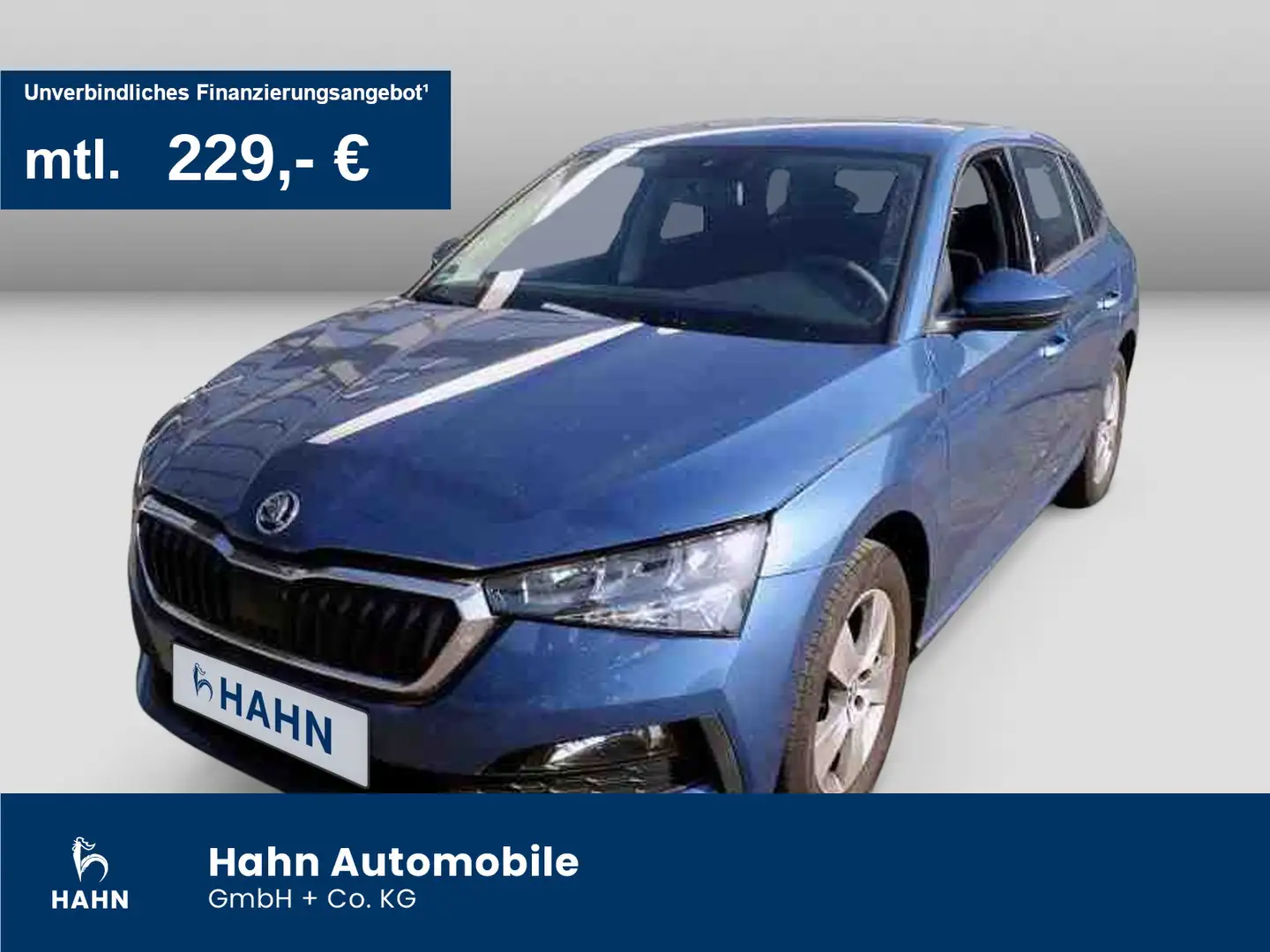 Skoda Scala 1.0TSI Cool Plus LED Sitzh APP PDC Klima Bleu - 1