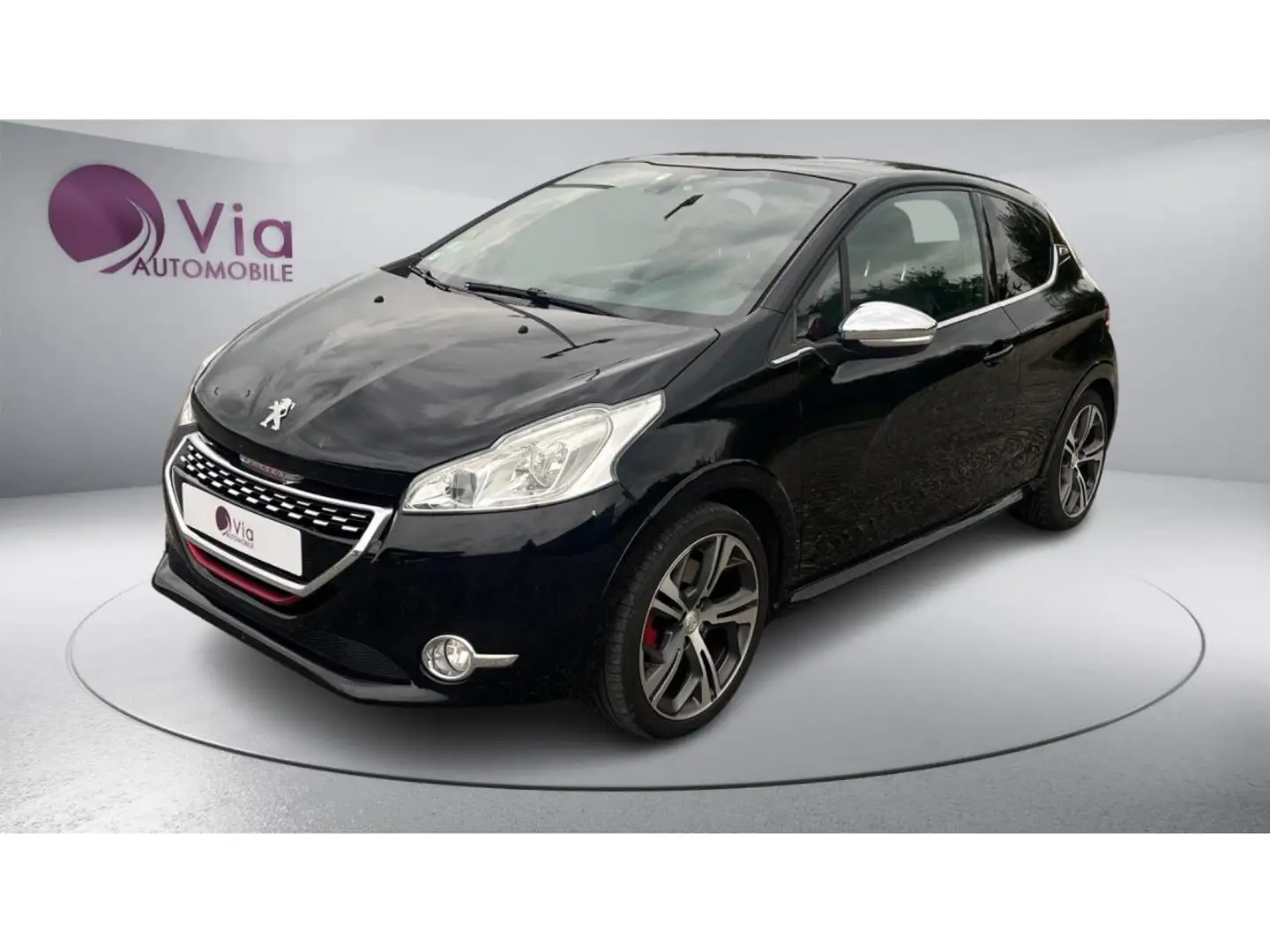 Peugeot 208 GTI 1.6 THP 200 -SIEGE CHAUFFANT/JBL SOUND/GPS Noir - 1