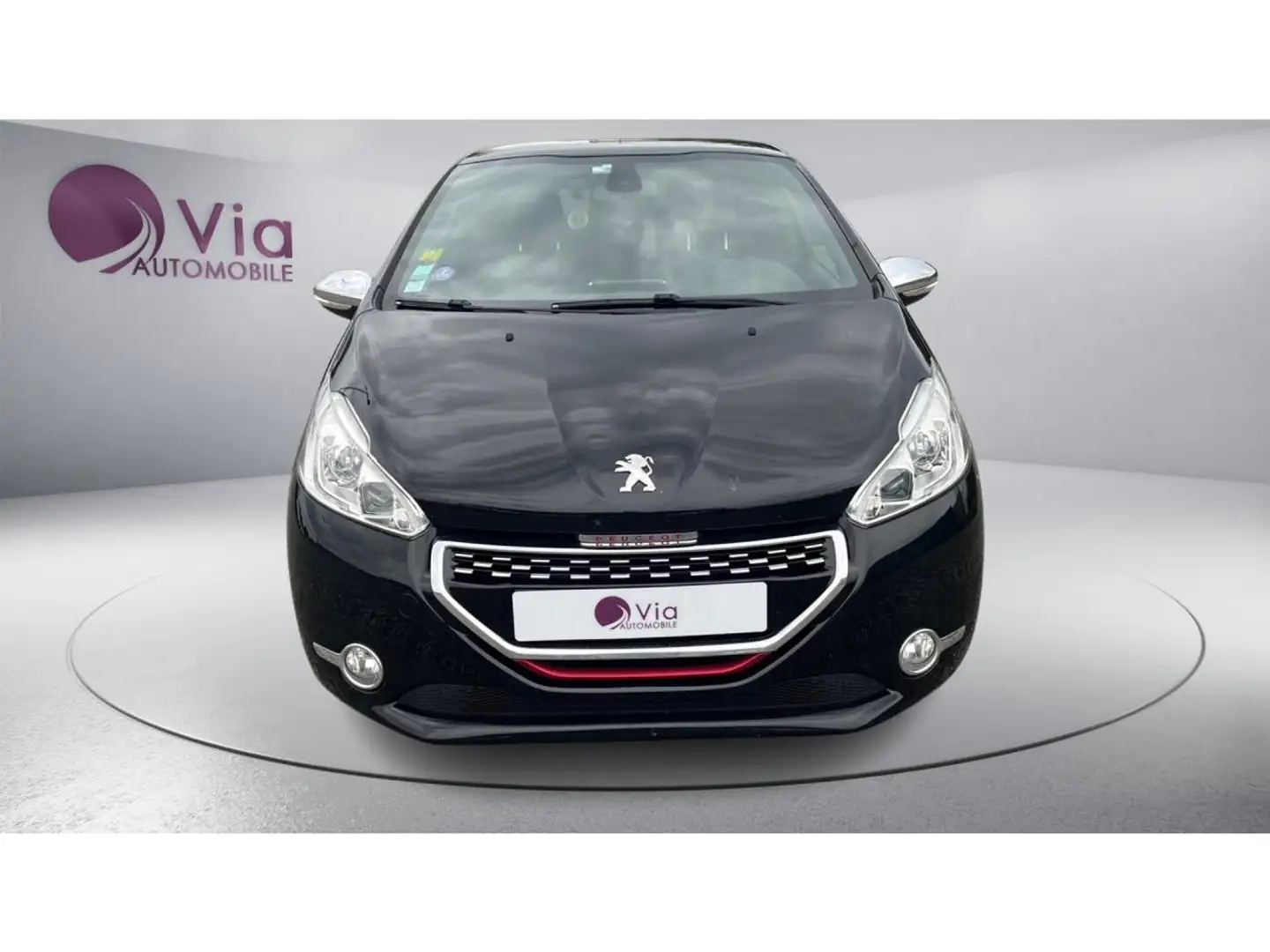 Peugeot 208 GTI 1.6 THP 200 -SIEGE CHAUFFANT/JBL SOUND/GPS Noir - 2