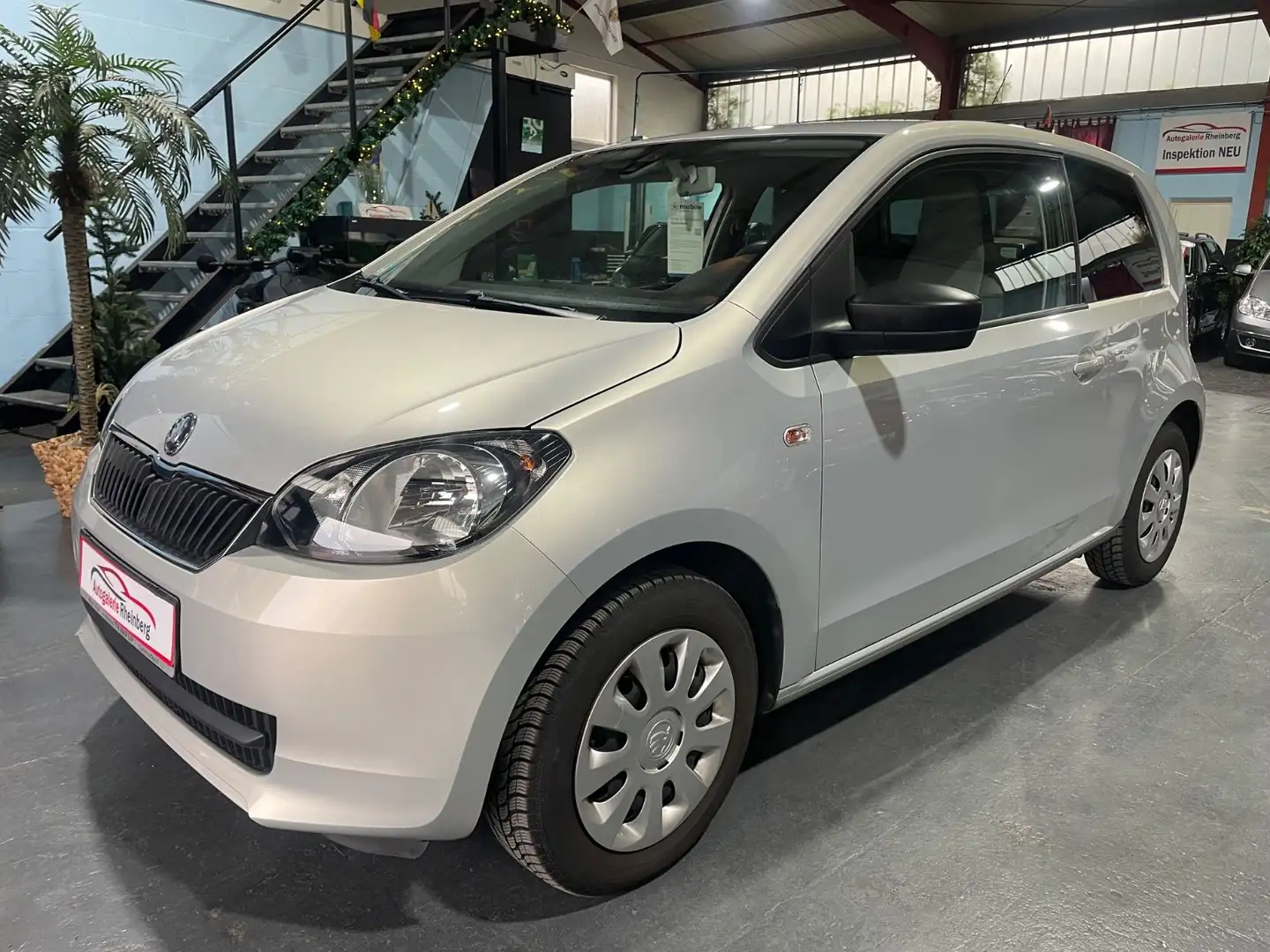 Skoda Citigo 1.0*KLIMA*SITZHEIZUNG*PDC*TEMPOMAT*TÜV NEU Argent - 1
