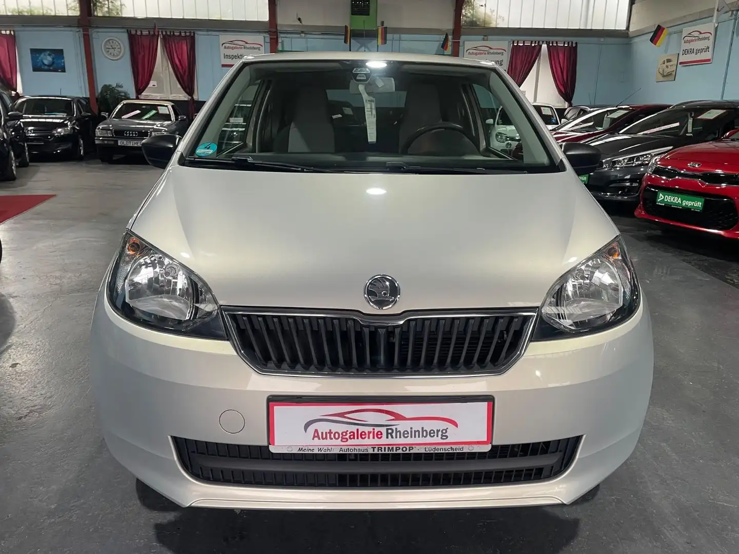 Skoda Citigo 1.0*KLIMA*SITZHEIZUNG*PDC*TEMPOMAT*TÜV NEU Argent - 2