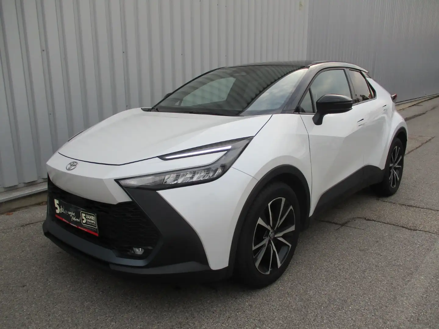 Toyota C-HR 1.8 Hybrid E-CVT Active Drive ACC+LED+Navi Weiß - 2