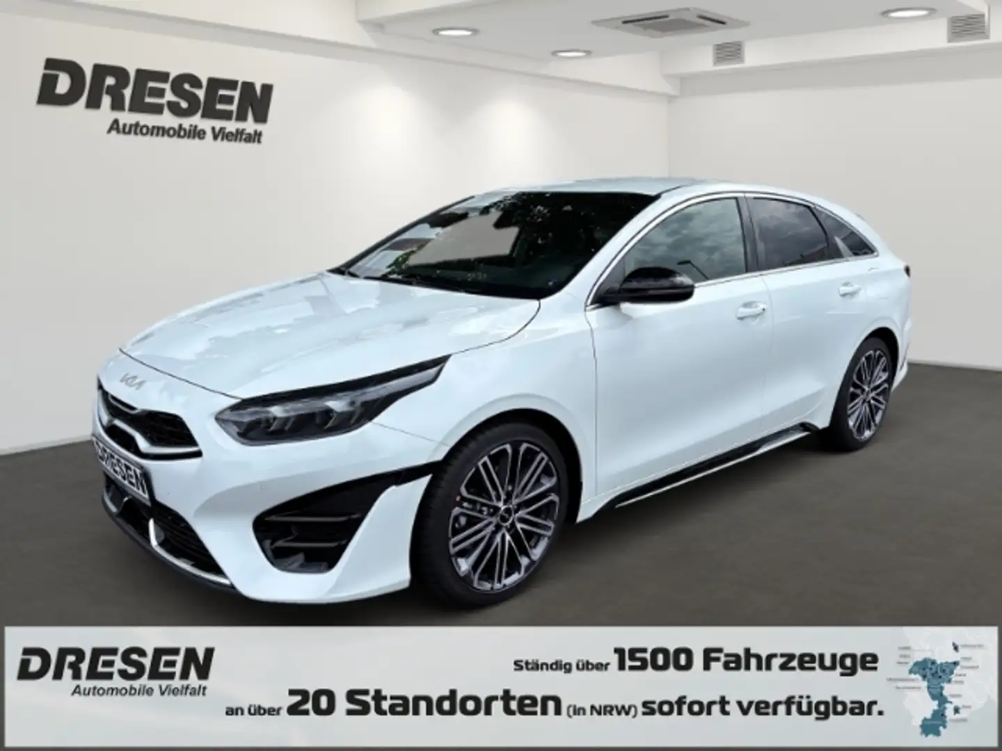 Kia ProCeed / pro_cee'd GT-LINE 1.5 NAVI,KLIMA,DAB,CARPLAY,SITZHZG Weiß - 1