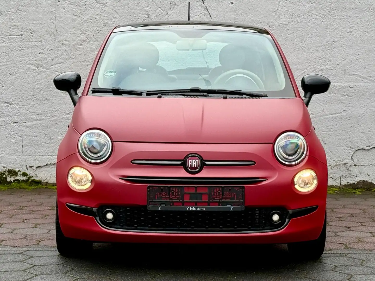 Fiat 500 /Lounge/Automatik/Panorama/Tempomat/Klima/ Rot - 2